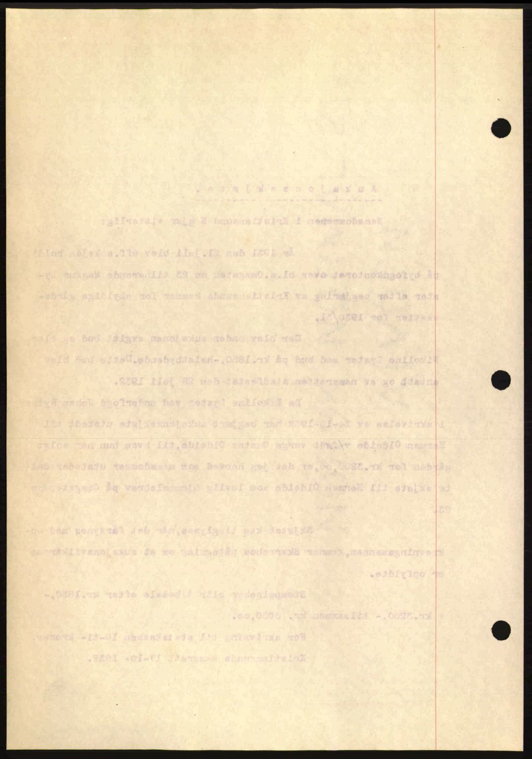 Kristiansund byfogd, AV/SAT-A-4587/A/27: Pantebok nr. 26, 1931-1933, Tingl.dato: 21.10.1932