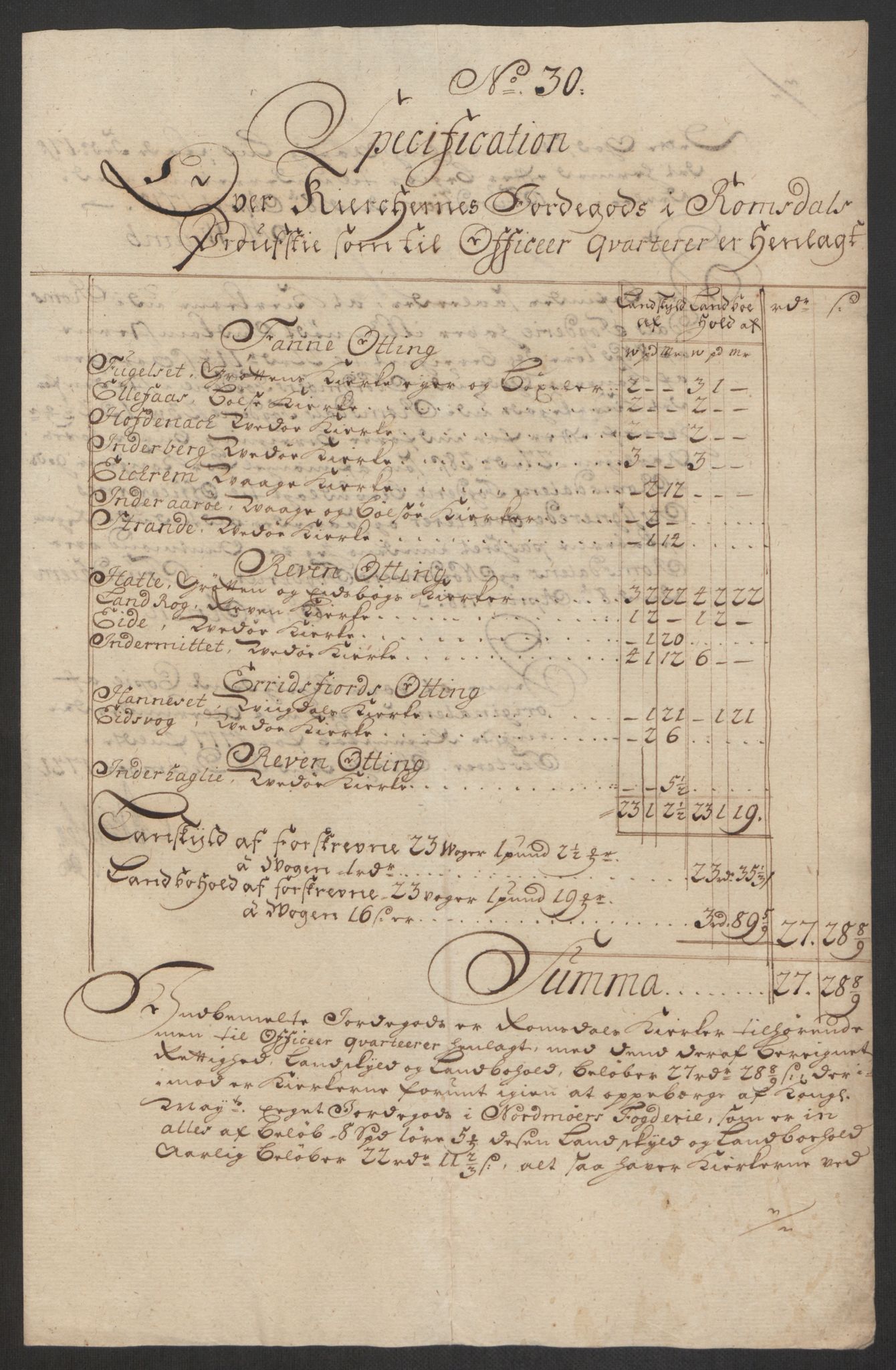 Rentekammeret inntil 1814, Reviderte regnskaper, Fogderegnskap, RA/EA-4092/R56/L3754: Fogderegnskap Nordmøre, 1721, s. 274