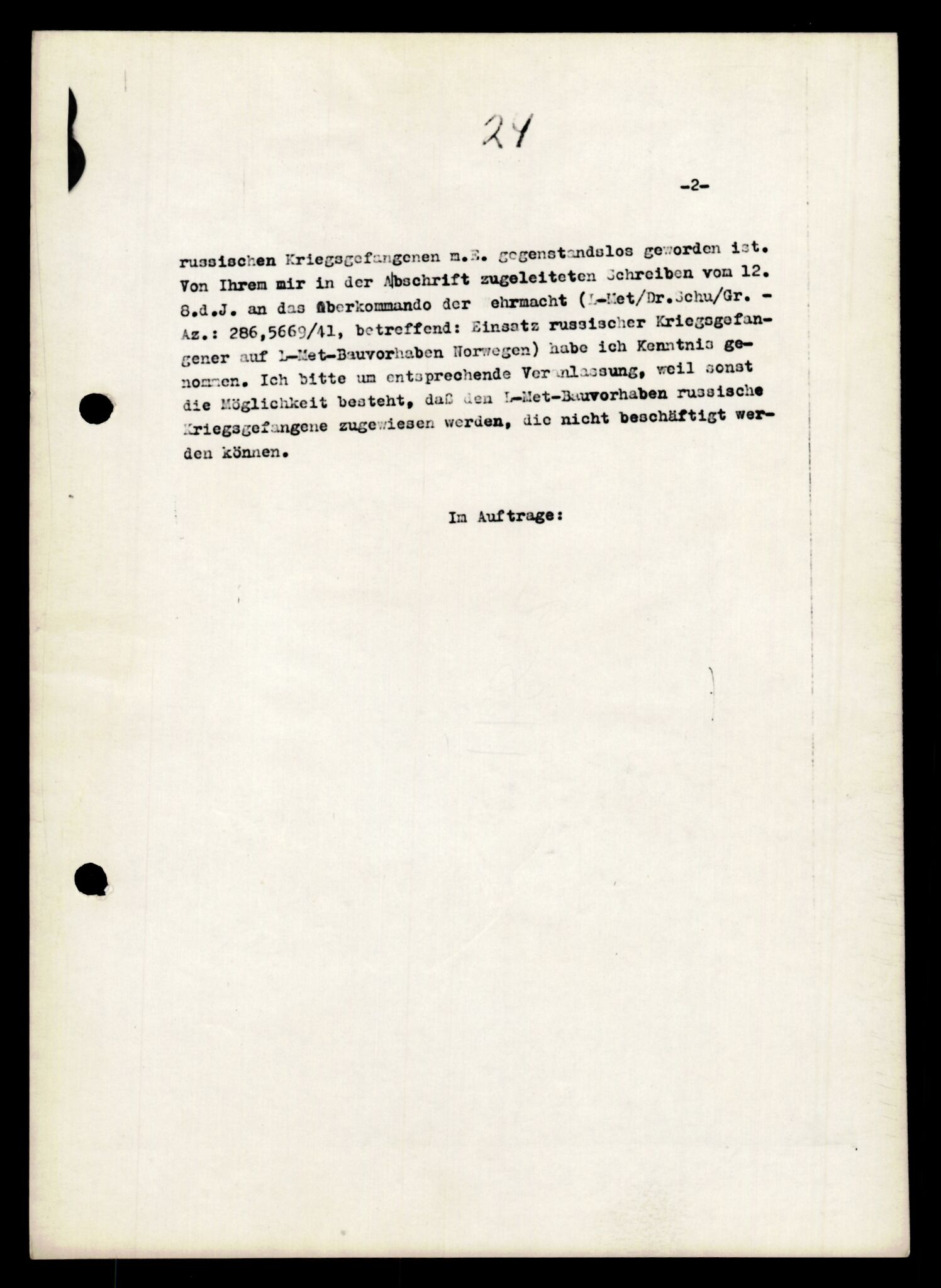 Forsvarets Overkommando. 2 kontor. Arkiv 11.4. Spredte tyske arkivsaker, AV/RA-RAFA-7031/D/Dar/Darb/L0011: Reichskommissariat - Hauptabteilung Volkswirtschaft, 1941-1944, s. 20