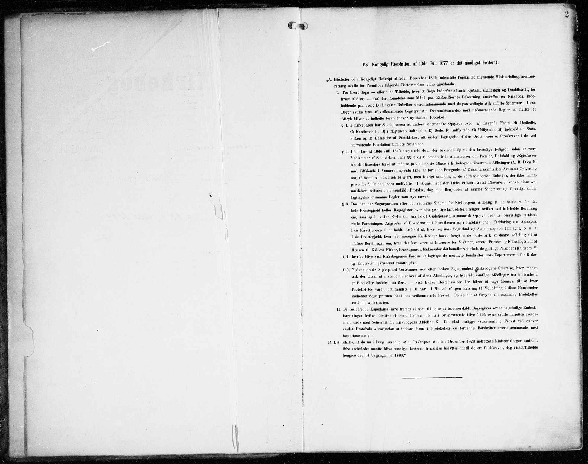 Korskirken sokneprestembete, SAB/A-76101/H/Haa/L0023: Ministerialbok nr. B 9, 1899-1908, s. 2
