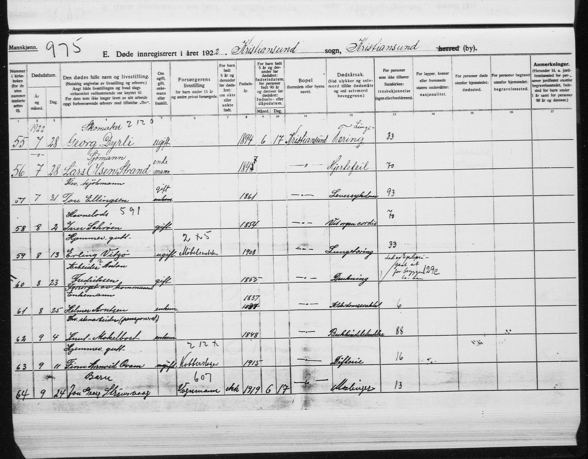 Ministerialprotokoller, klokkerbøker og fødselsregistre - Møre og Romsdal, AV/SAT-A-1454/572/L0863: Ministerialbok nr. 572D07, 1917-1935