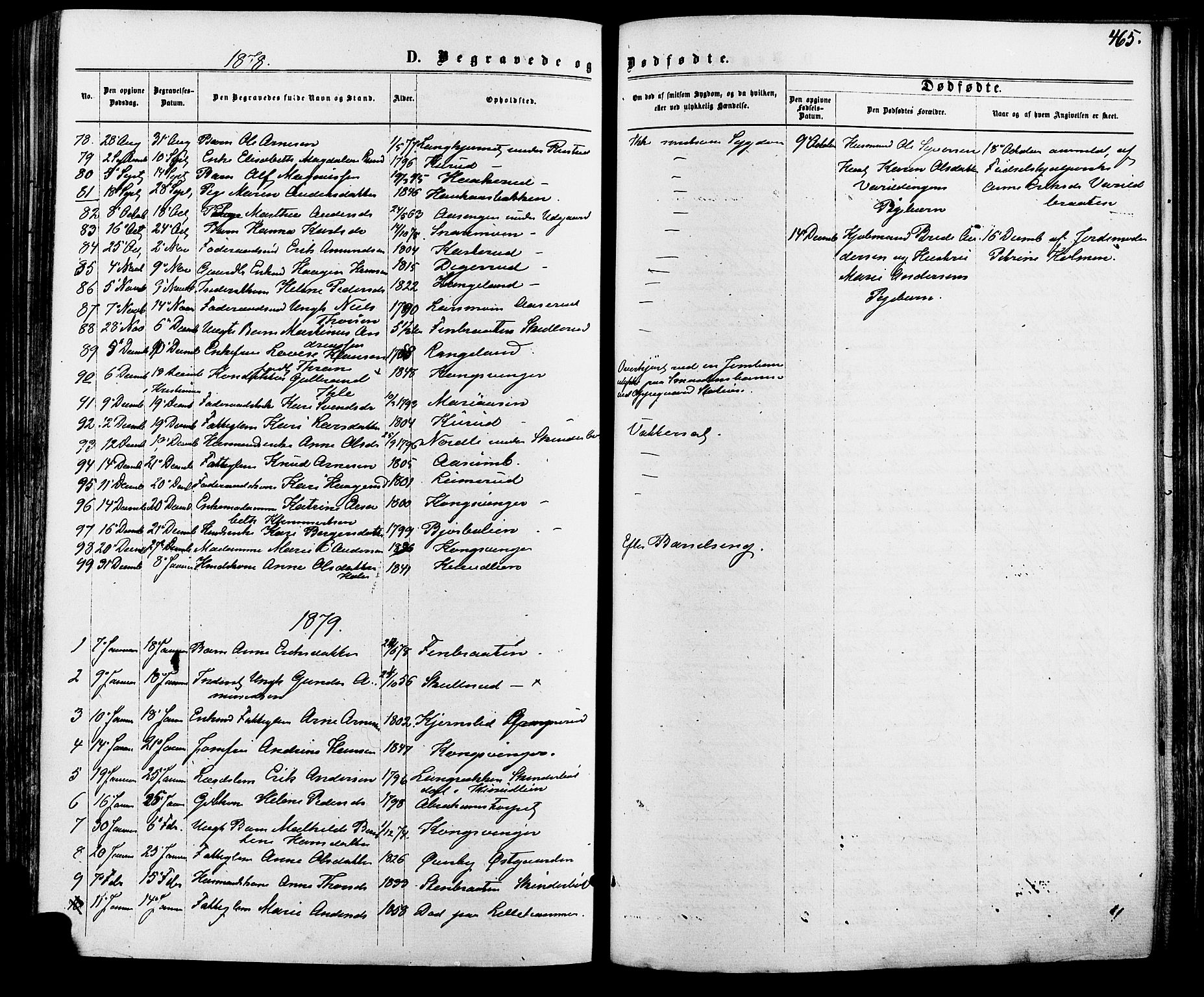 Vinger prestekontor, AV/SAH-PREST-024/H/Ha/Haa/L0012: Ministerialbok nr. 12, 1871-1880, s. 465