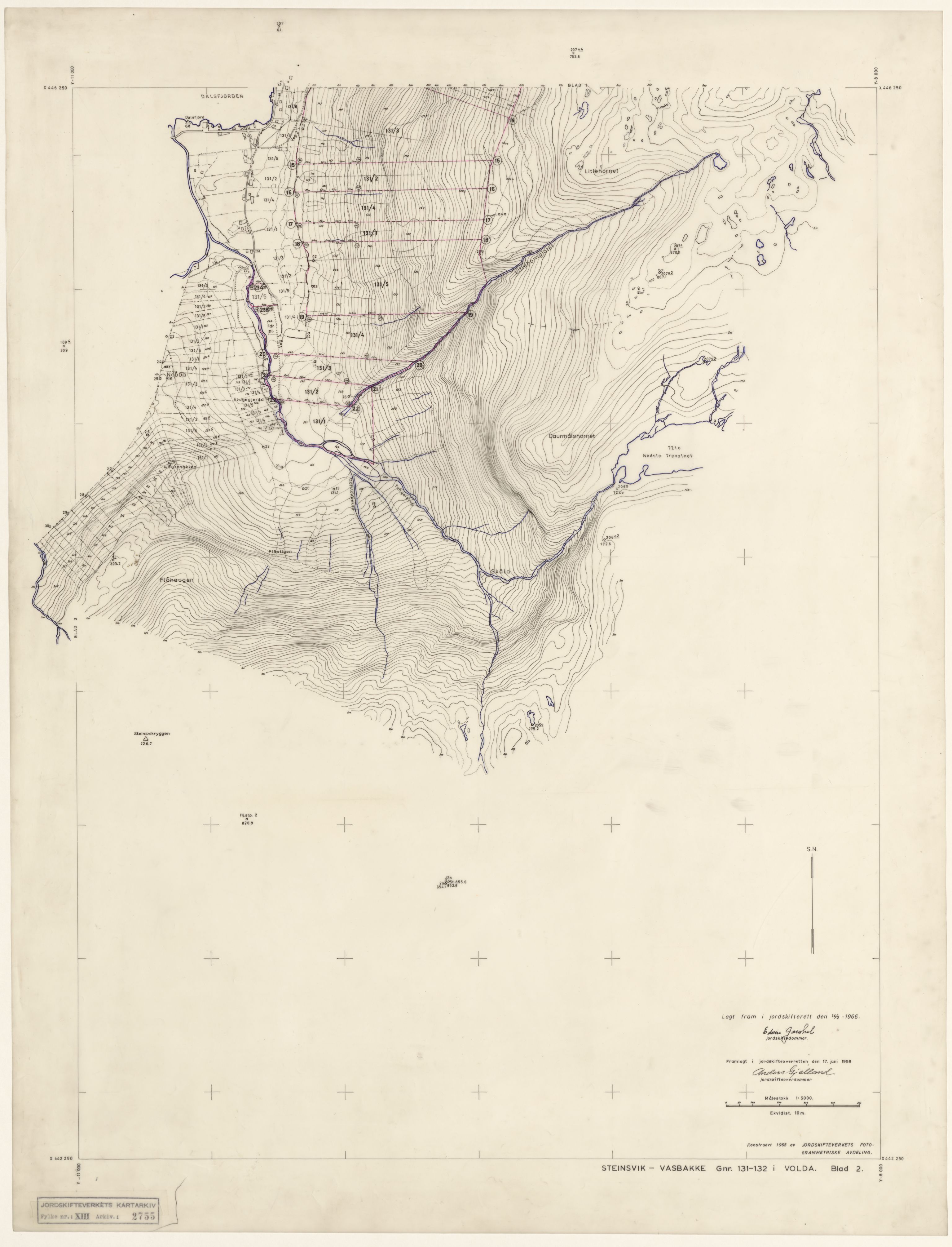 Jordskifteverkets kartarkiv, AV/RA-S-3929/T, 1859-1988, s. 3464