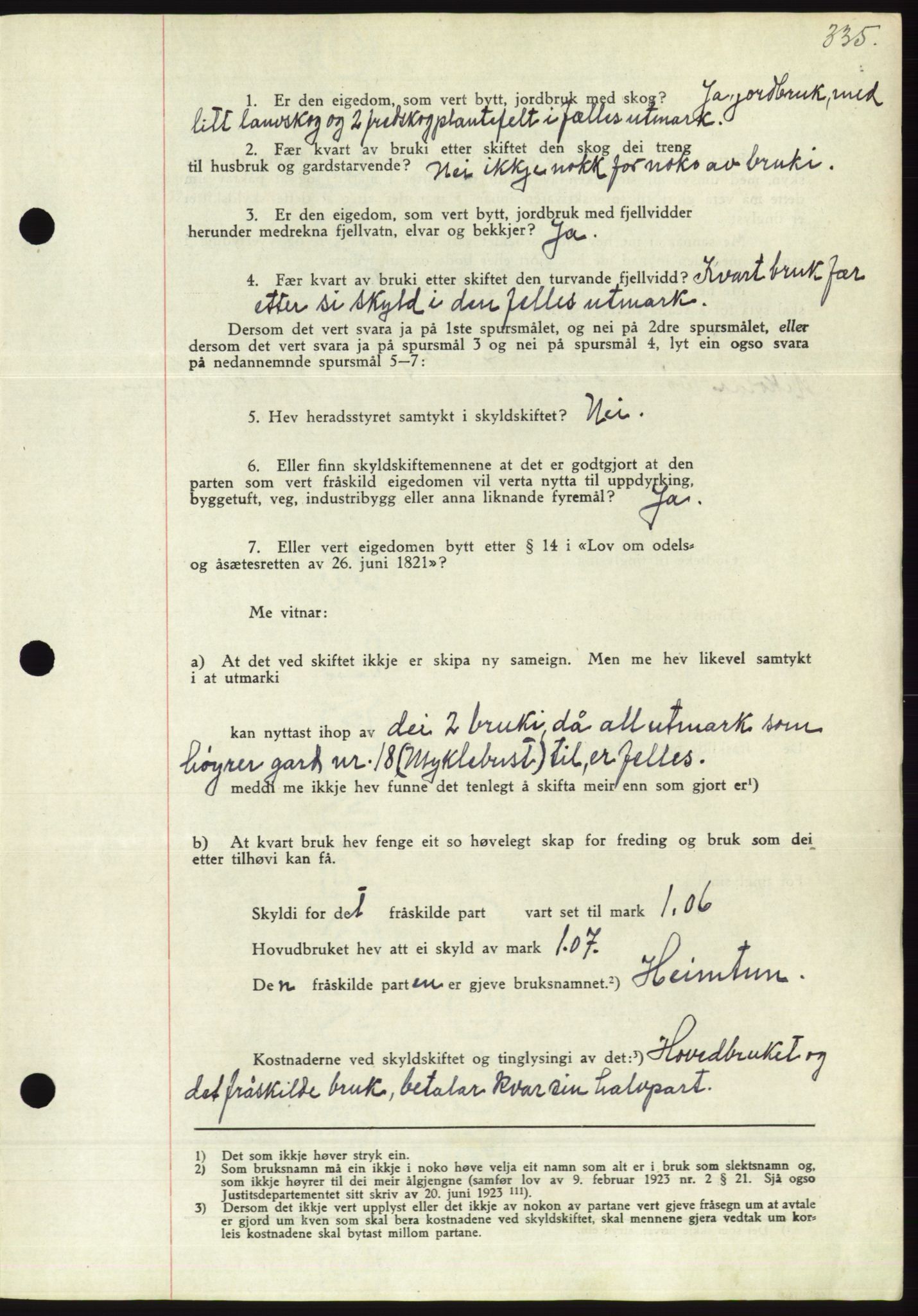 Søre Sunnmøre sorenskriveri, AV/SAT-A-4122/1/2/2C/L0063: Pantebok nr. 57, 1937-1937, Dagboknr: 976/1937