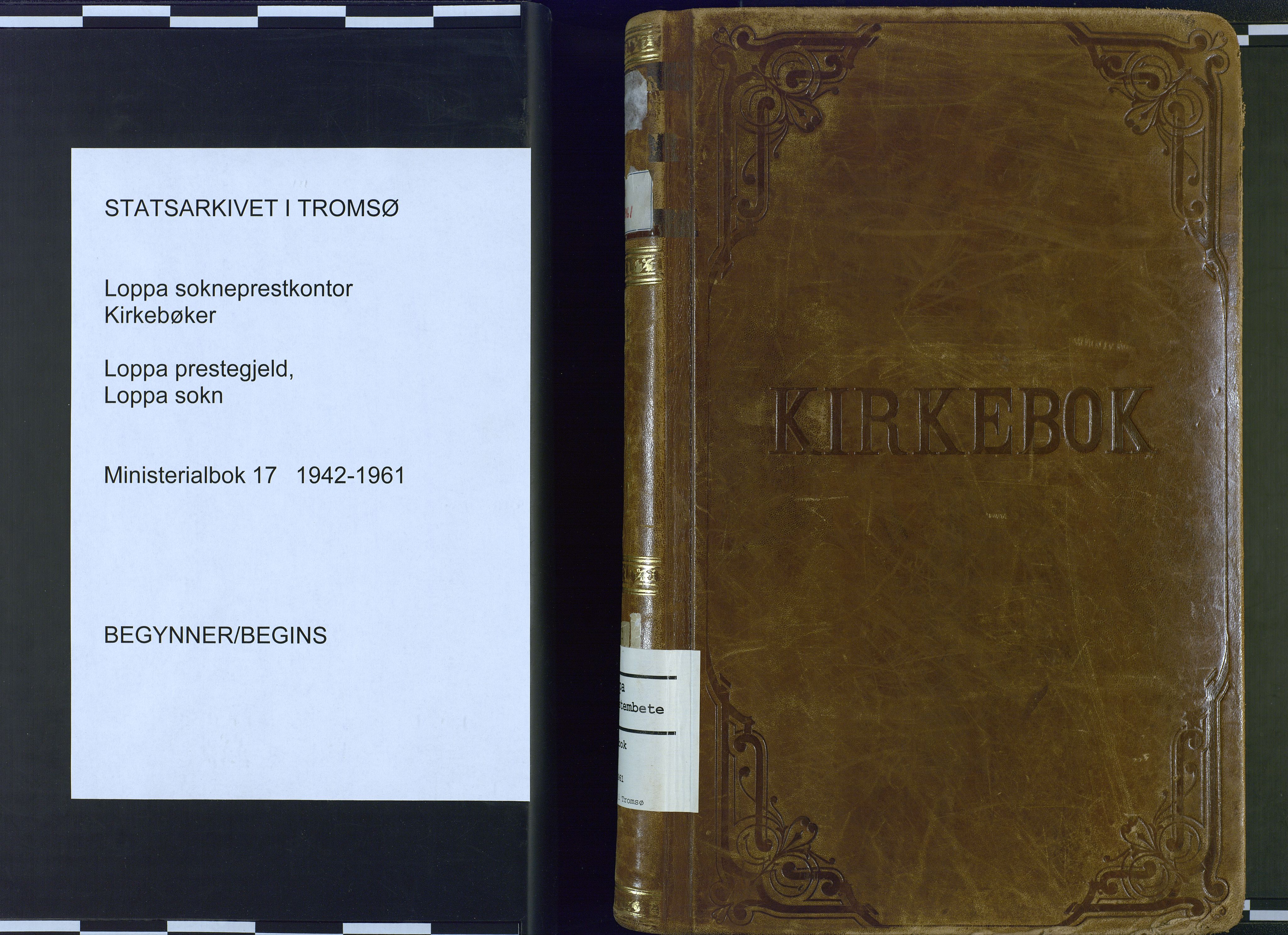 Loppa sokneprestkontor, SATØ/S-1339/H/Ha/L0017kirke: Ministerialbok nr. 17, 1942-1961