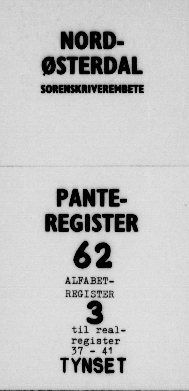 Nord-Østerdal tingrett, SAH/TING-020/H/Ha/Haj/L0062: Panteregister nr. 62