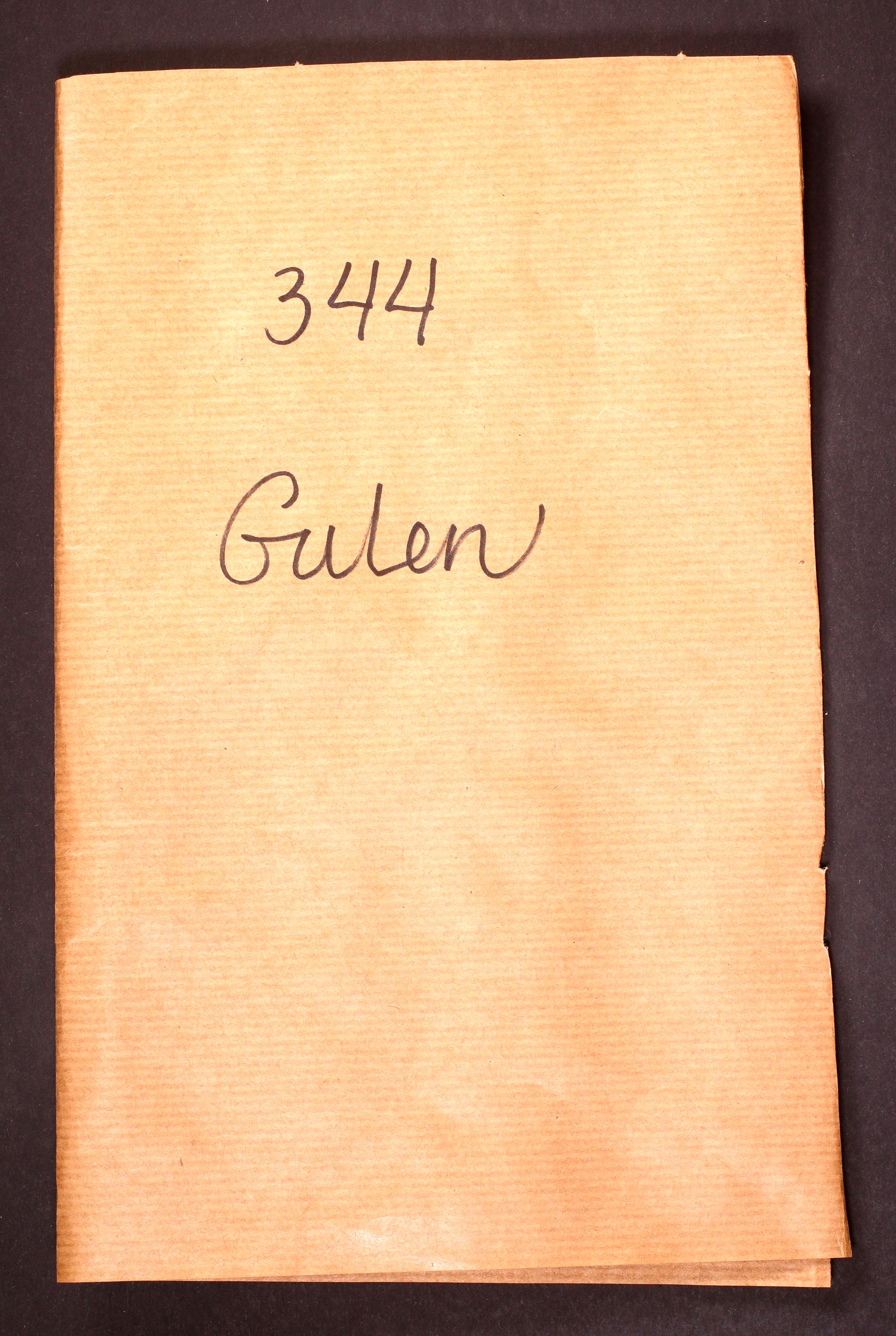RA, Folketelling 1910 for 1411 Gulen herred, 1910, s. 1