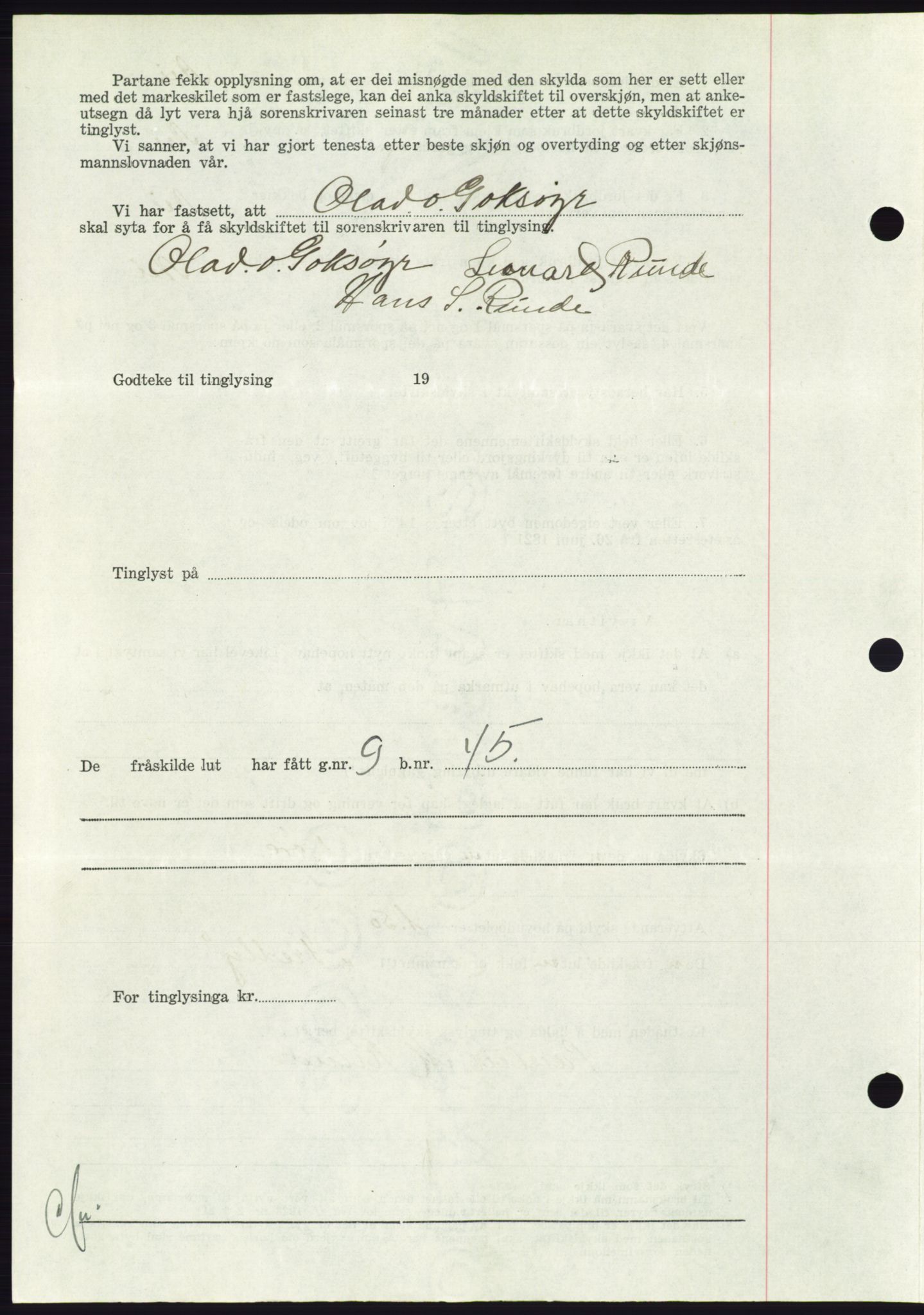 Søre Sunnmøre sorenskriveri, AV/SAT-A-4122/1/2/2C/L0090: Pantebok nr. 16A, 1951-1951, Dagboknr: 2115/1951