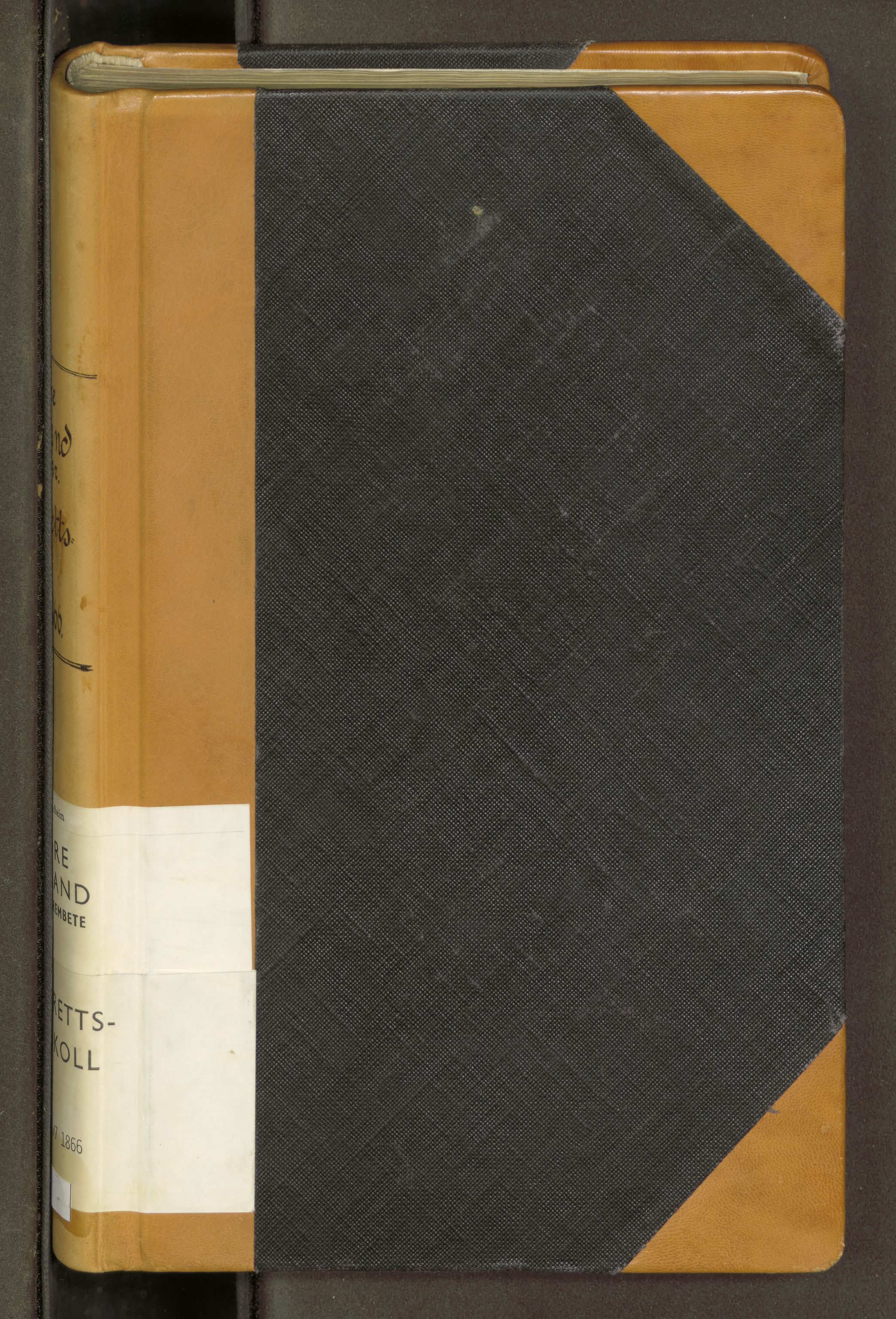 Rana sorenskriveri , AV/SAT-A-1108/1/1/1B/L0001: Ekstrarettsprotokoll, 1859-1866