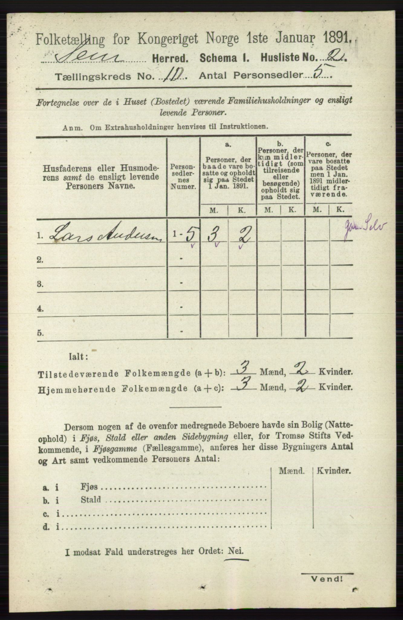 RA, Folketelling 1891 for 0721 Sem herred, 1891, s. 4703