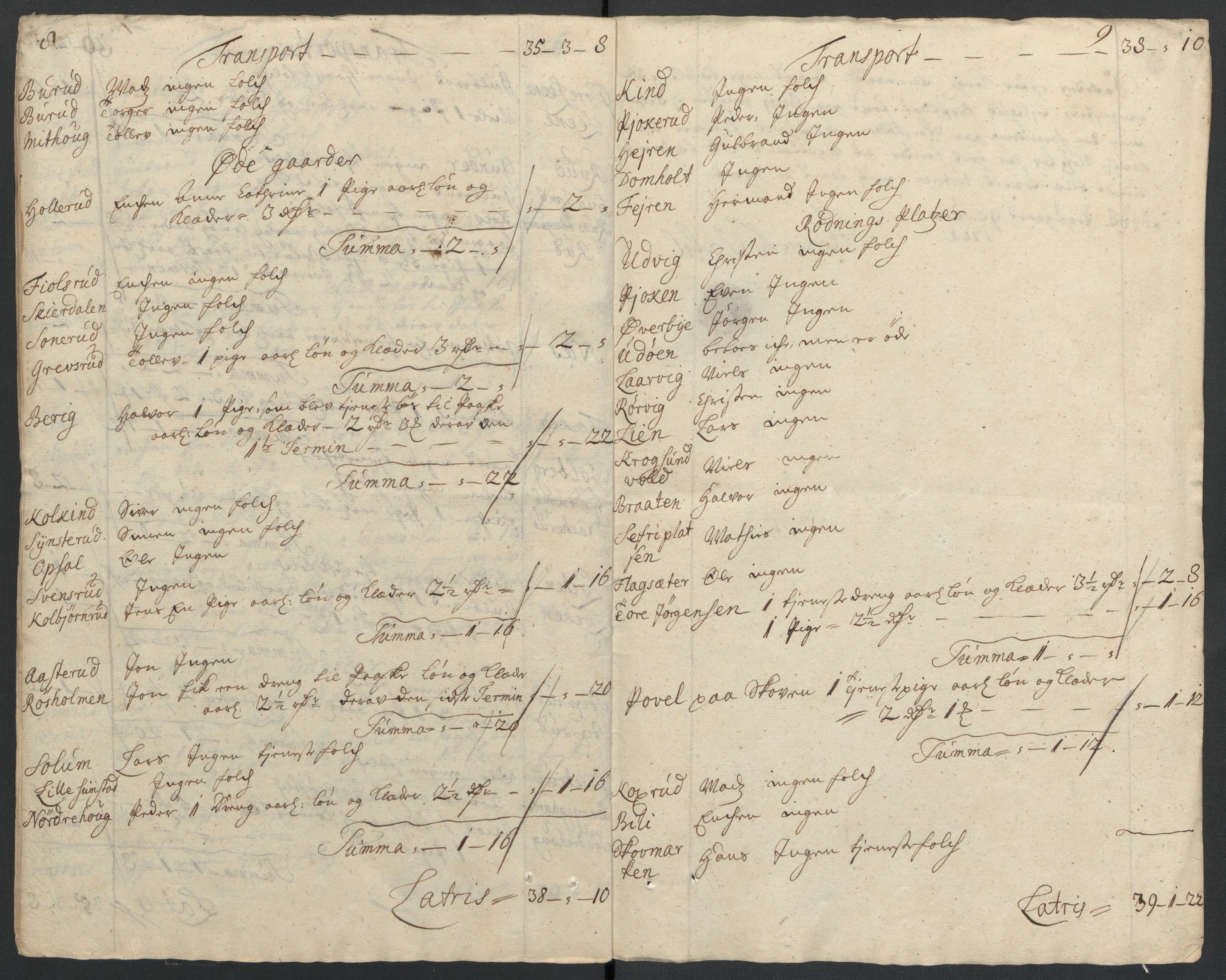 Rentekammeret inntil 1814, Reviderte regnskaper, Fogderegnskap, AV/RA-EA-4092/R23/L1469: Fogderegnskap Ringerike og Hallingdal, 1711, s. 309