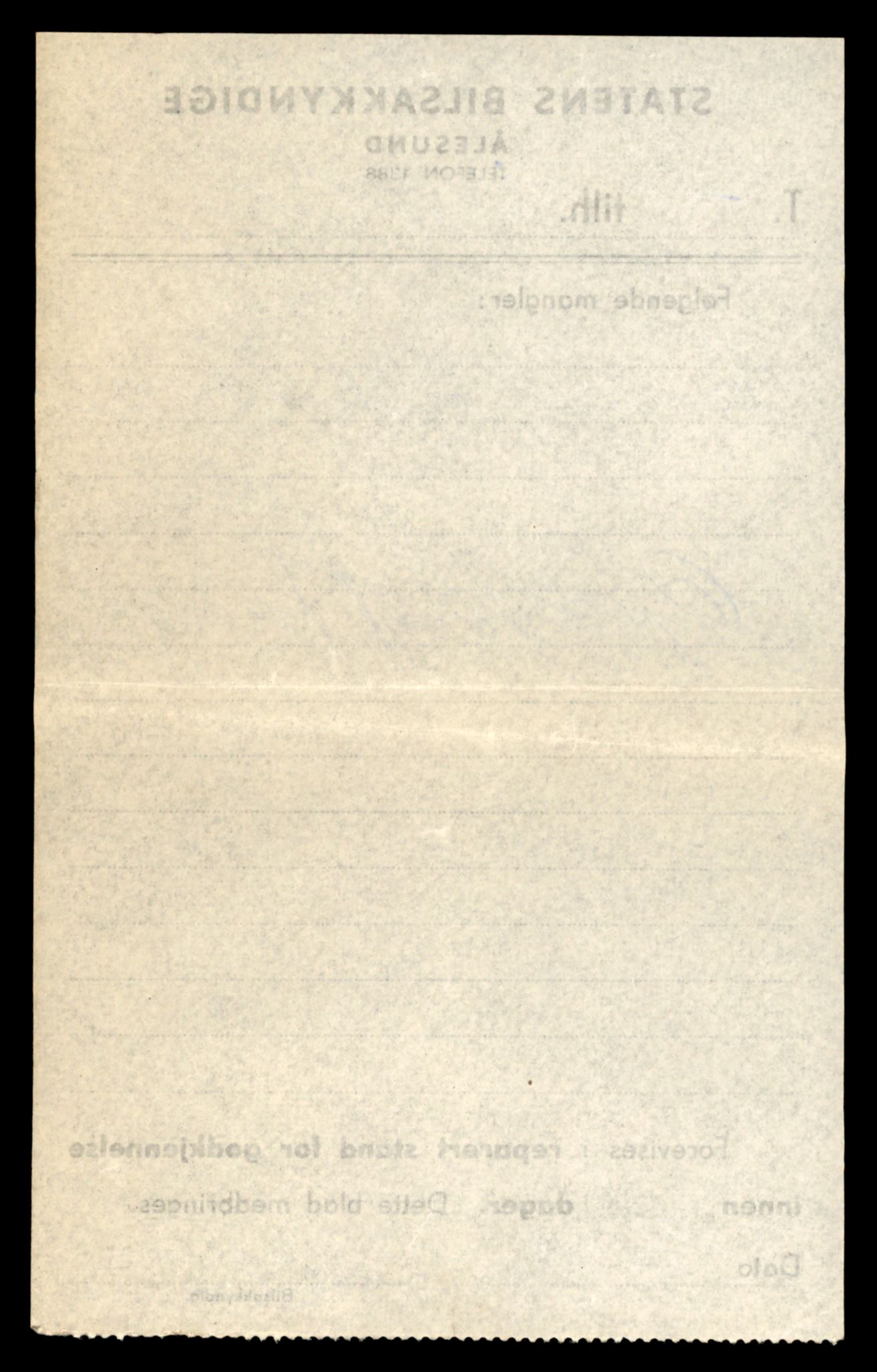 Møre og Romsdal vegkontor - Ålesund trafikkstasjon, AV/SAT-A-4099/F/Fe/L0022: Registreringskort for kjøretøy T 10584 - T 10694, 1927-1998, s. 1524