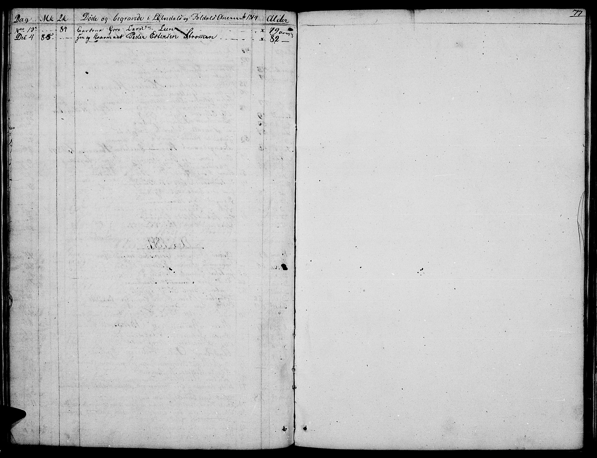 Tynset prestekontor, AV/SAH-PREST-058/H/Ha/Haa/L0016: Ministerialbok nr. 16, 1801-1814, s. 77