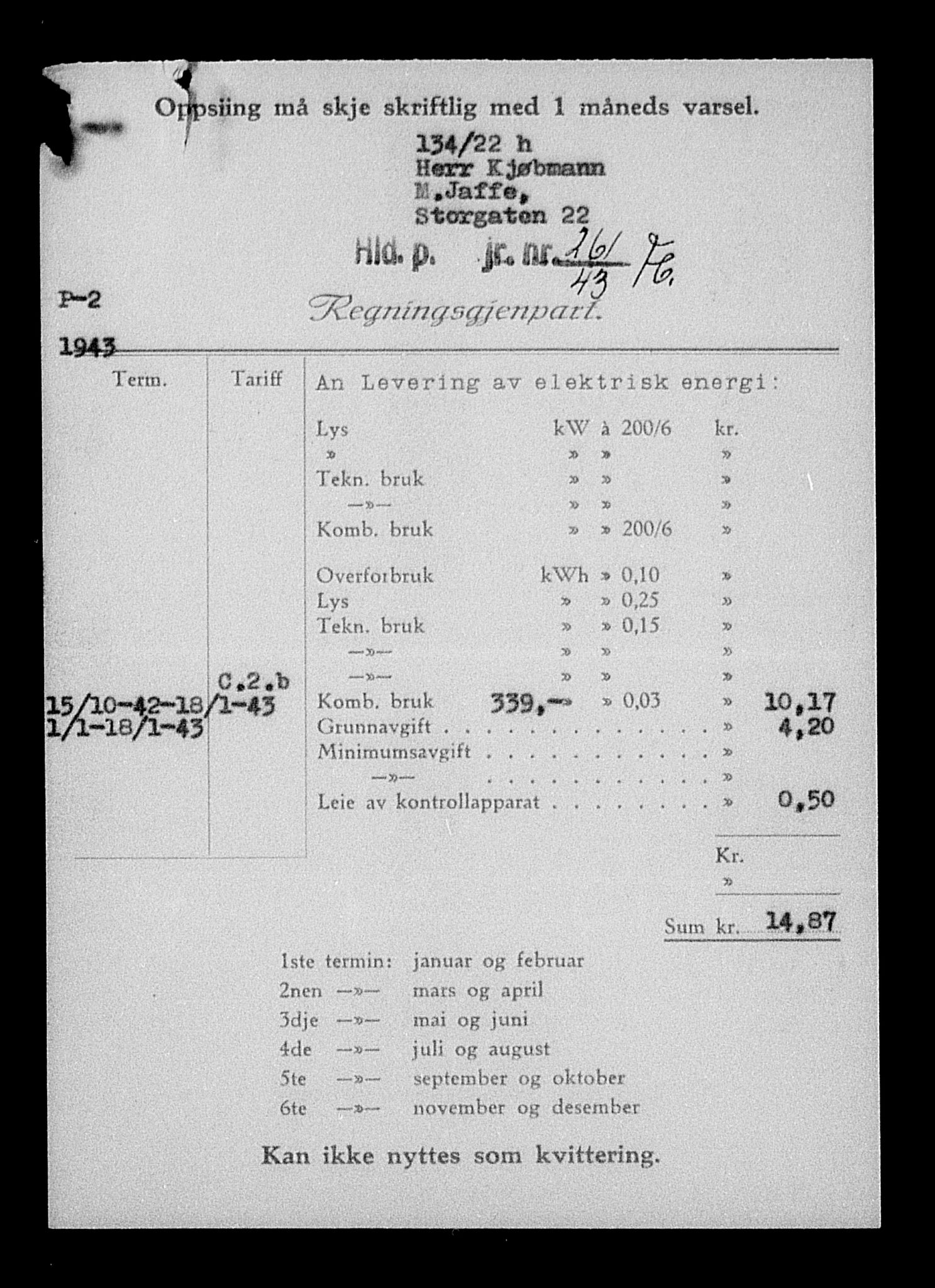 Justisdepartementet, Tilbakeføringskontoret for inndratte formuer, AV/RA-S-1564/H/Hc/Hcd/L1000: --, 1945-1947, s. 576