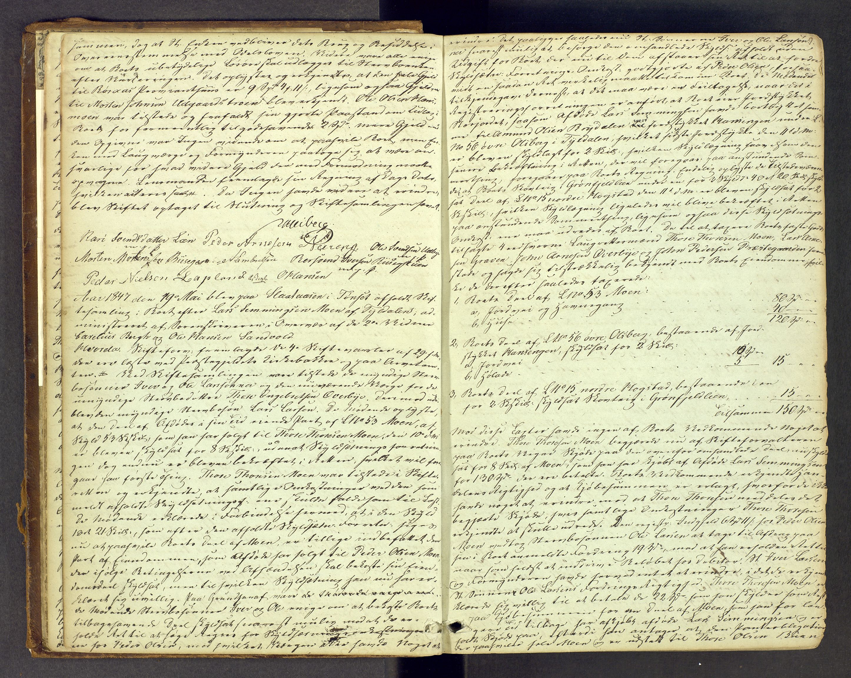 Nord-Østerdal tingrett, AV/SAH-TING-020/J/Jc/L0001: Skifteforhandlingsprotokoll, 1847-1861, s. 9