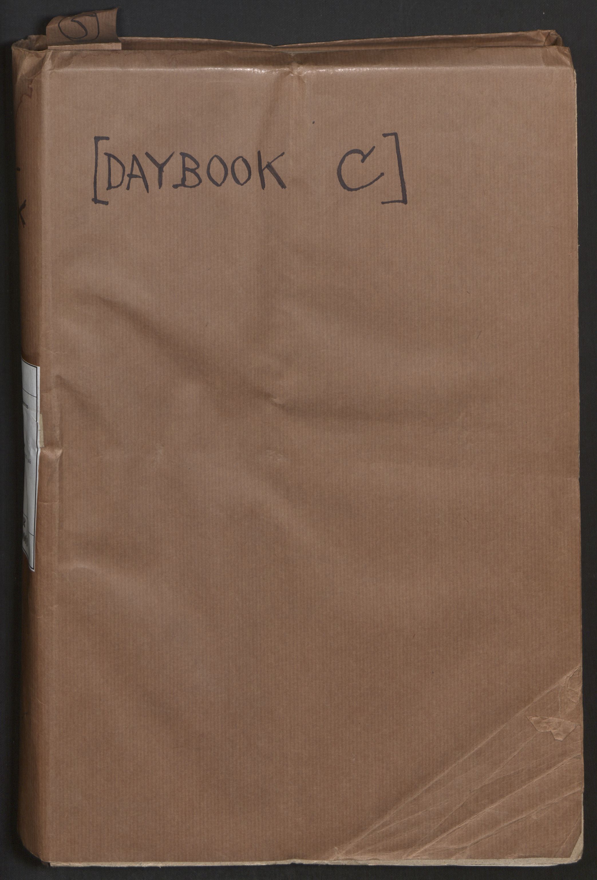 Smith, Goodhall & Reeves, AV/RA-PA-0586/R/L0003: Dagbok (Daybook) C, 1835-1838