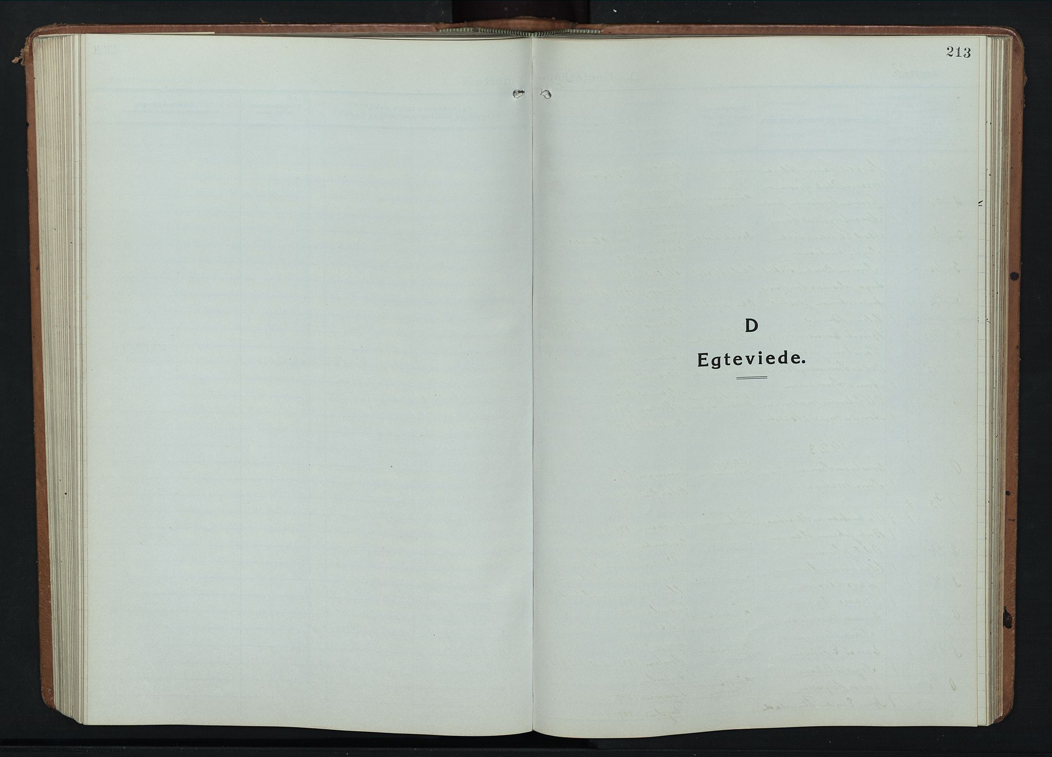 Fåberg prestekontor, AV/SAH-PREST-086/H/Ha/Hab/L0014: Klokkerbok nr. 14, 1922-1946, s. 213