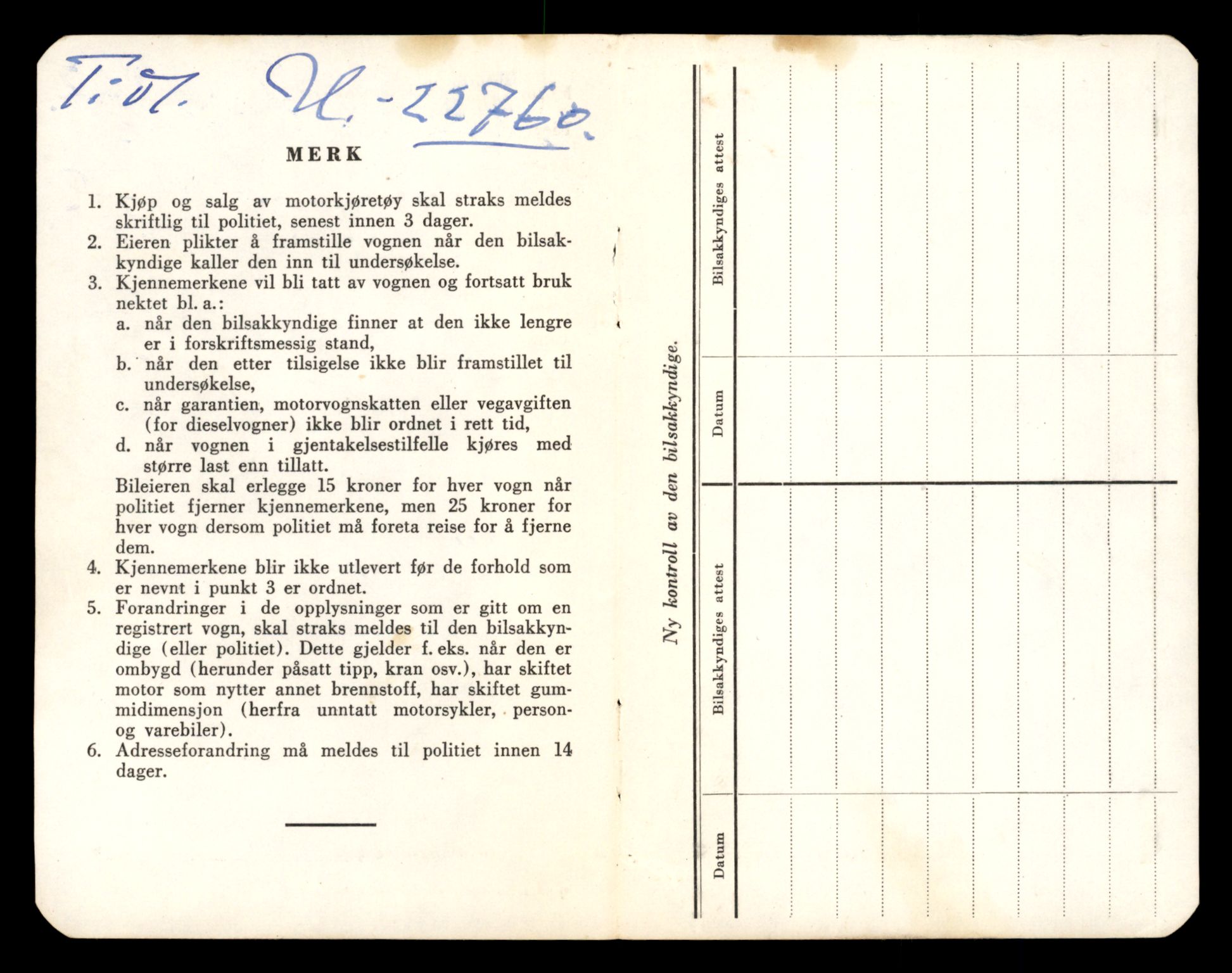 Møre og Romsdal vegkontor - Ålesund trafikkstasjon, AV/SAT-A-4099/F/Fe/L0039: Registreringskort for kjøretøy T 13361 - T 13530, 1927-1998, s. 1768
