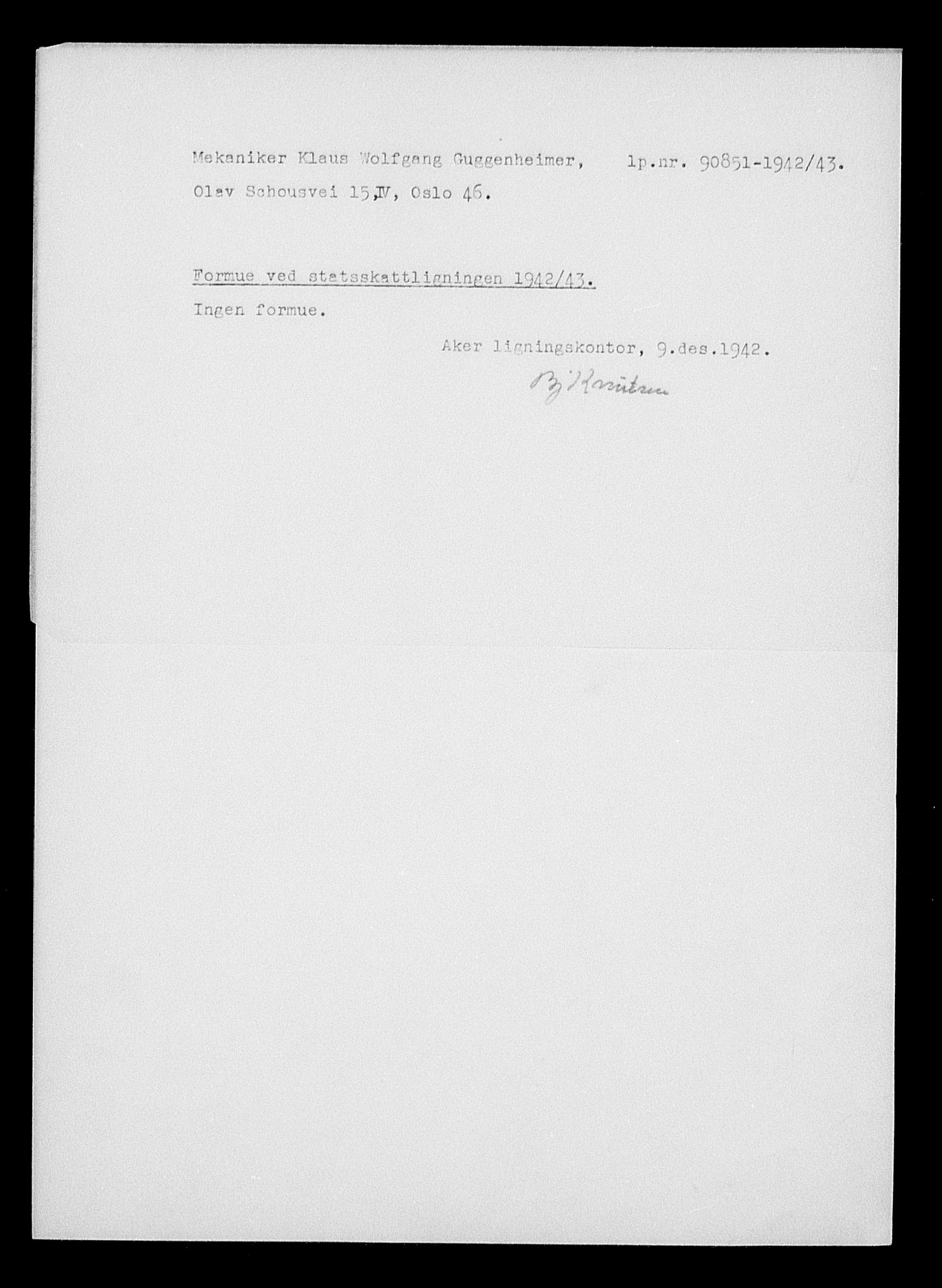 Justisdepartementet, Tilbakeføringskontoret for inndratte formuer, AV/RA-S-1564/H/Hc/Hcc/L0942: --, 1945-1947, s. 9