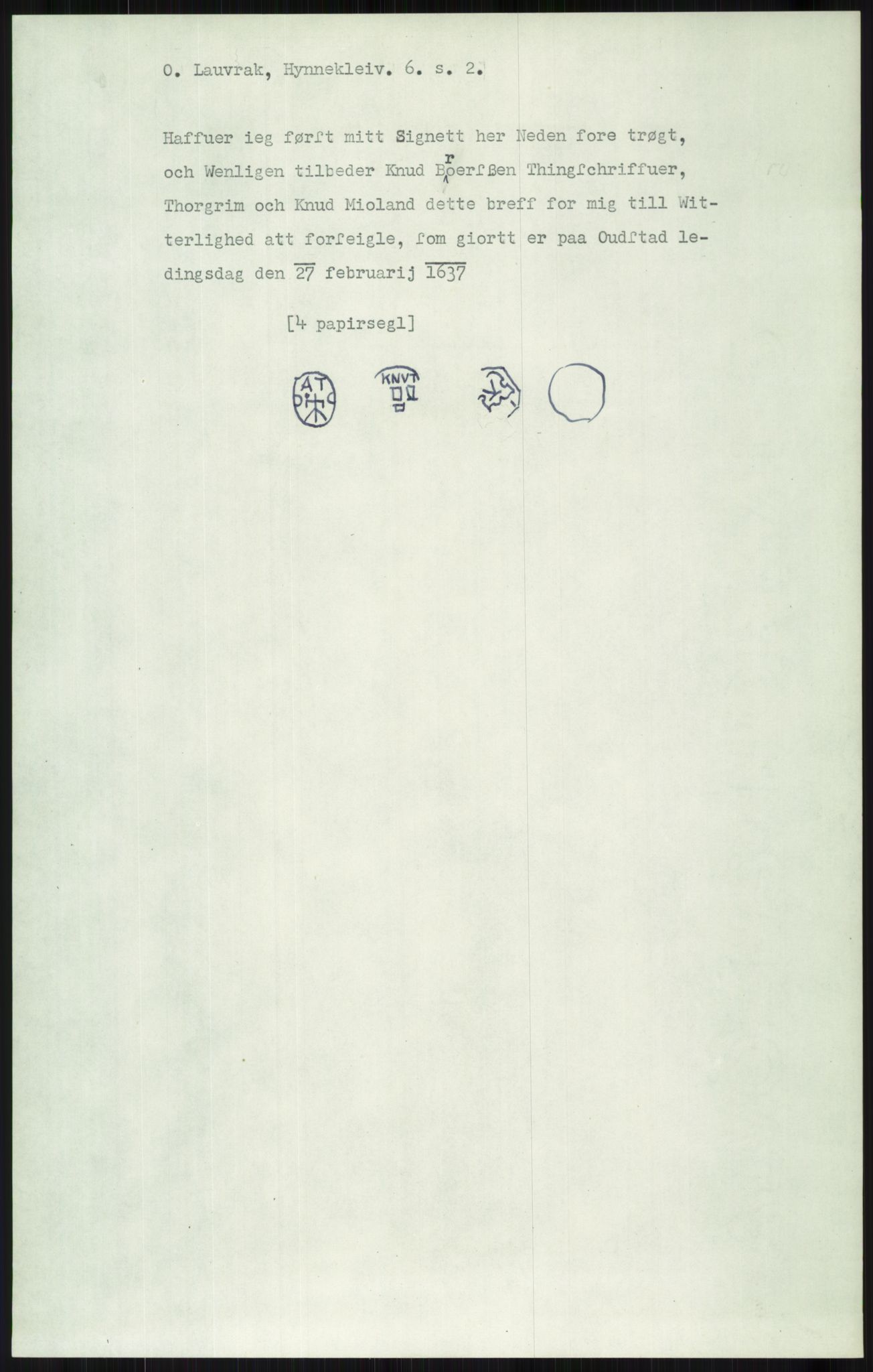 Samlinger til kildeutgivelse, Diplomavskriftsamlingen, AV/RA-EA-4053/H/Ha, s. 3098