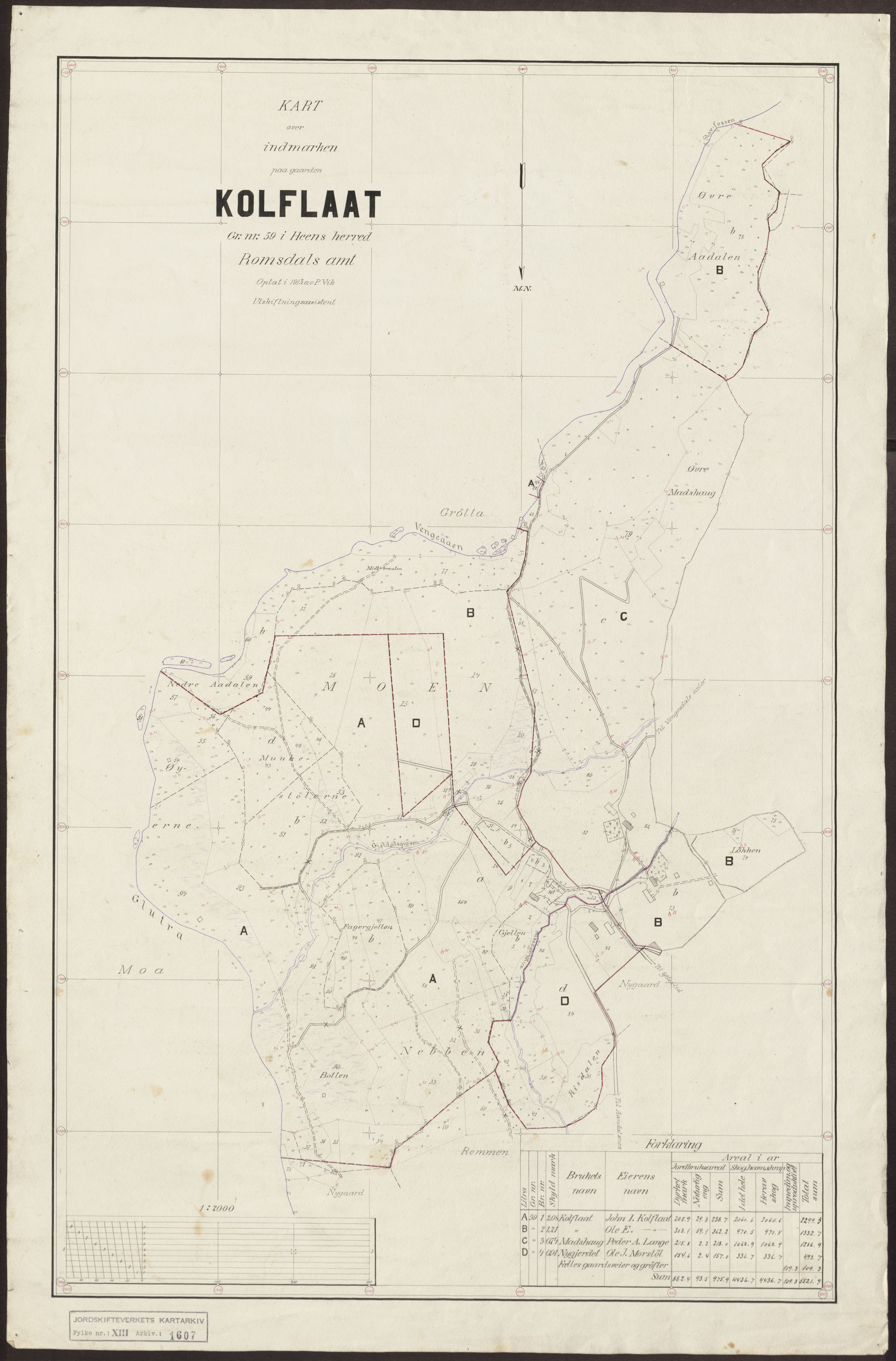 Jordskifteverkets kartarkiv, AV/RA-S-3929/T, 1859-1988, s. 1885