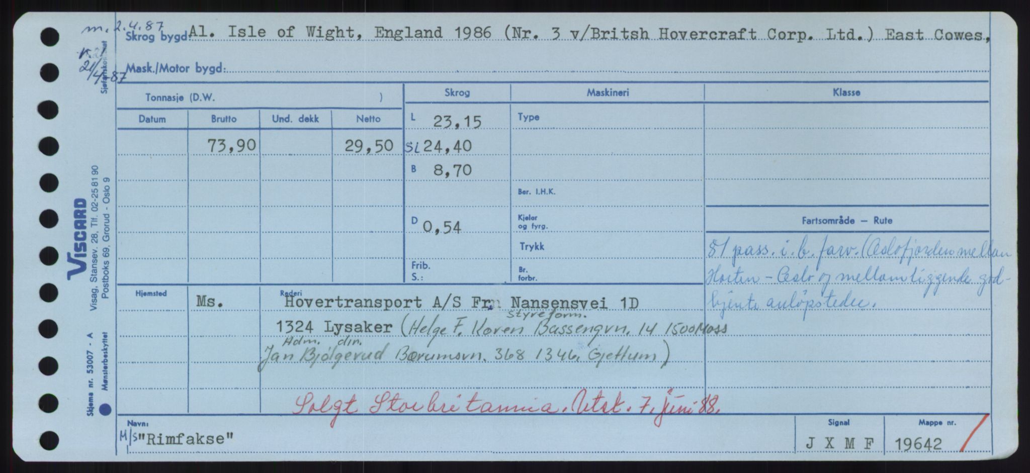 Sjøfartsdirektoratet med forløpere, Skipsmålingen, RA/S-1627/H/Hd/L0030: Fartøy, Q-Riv, s. 517