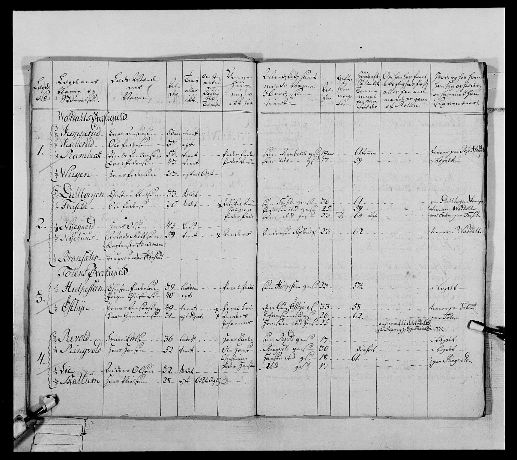 Generalitets- og kommissariatskollegiet, Det kongelige norske kommissariatskollegium, AV/RA-EA-5420/E/Eh/L0063: 2. Opplandske nasjonale infanteriregiment, 1773, s. 572