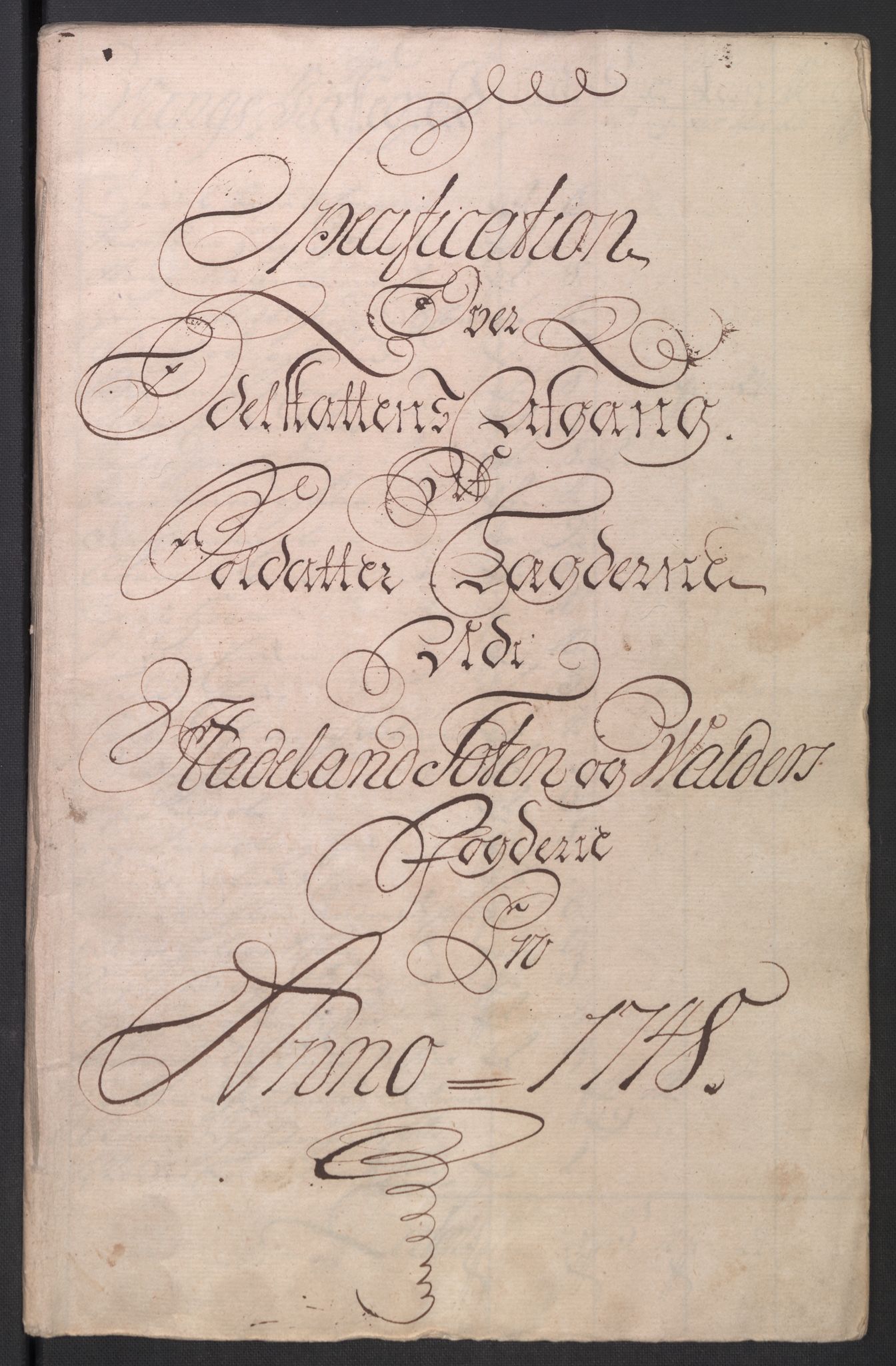 Rentekammeret inntil 1814, Reviderte regnskaper, Fogderegnskap, AV/RA-EA-4092/R18/L1346: Fogderegnskap Hadeland, Toten og Valdres, 1747-1748, s. 408