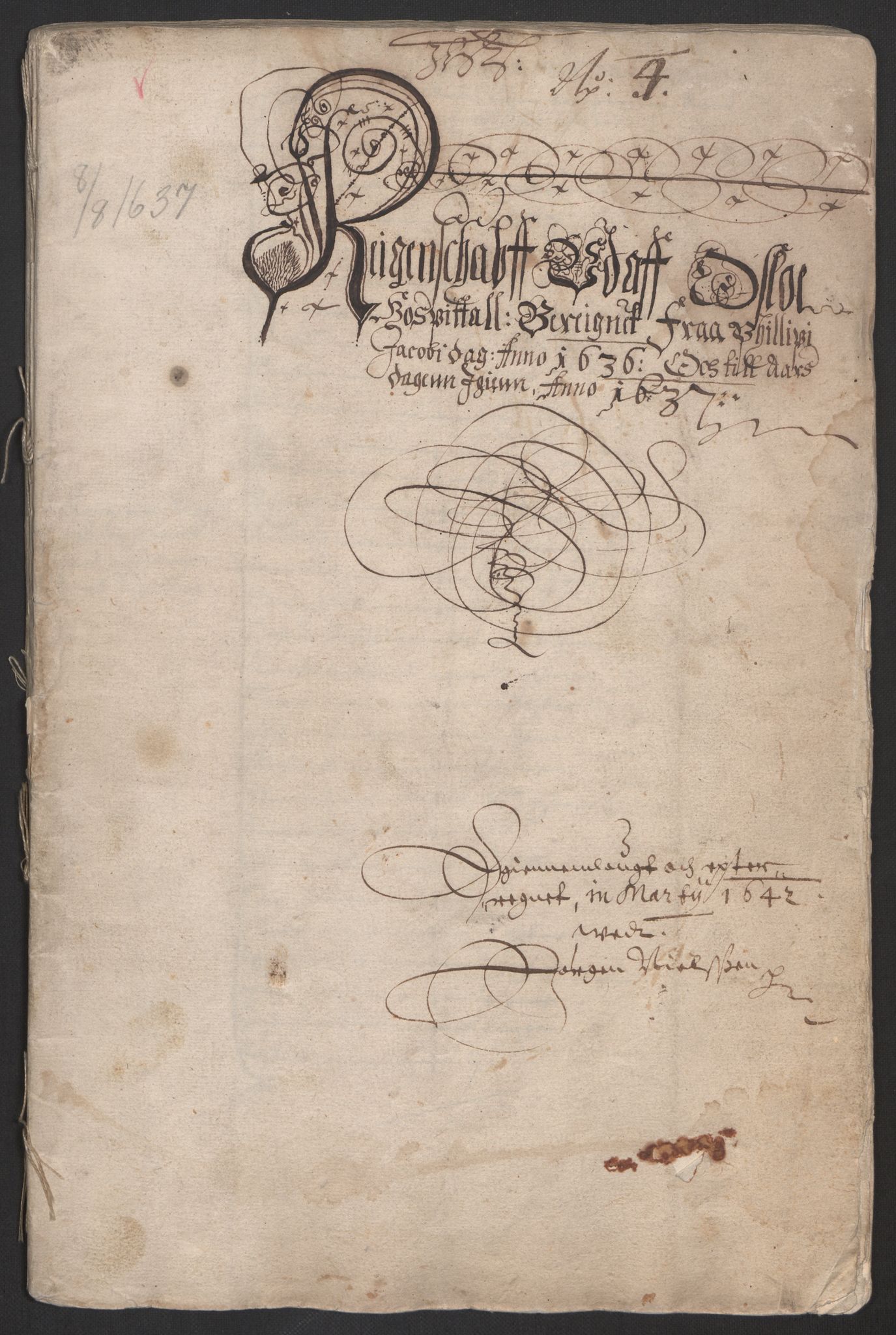 Oslo stiftsdireksjon, AV/SAO-A-11085/K/Kb/L0001/0002: Oslo Hospital / Regnskap, 1630-1758, s. 24