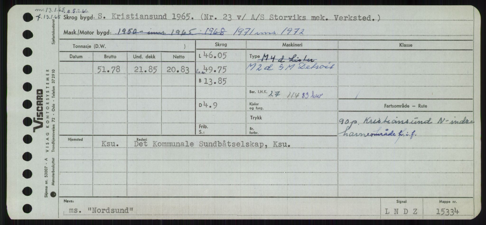 Sjøfartsdirektoratet med forløpere, Skipsmålingen, AV/RA-S-1627/H/Ha/L0004/0001: Fartøy, Mas-R / Fartøy, Mas-Odd, s. 711