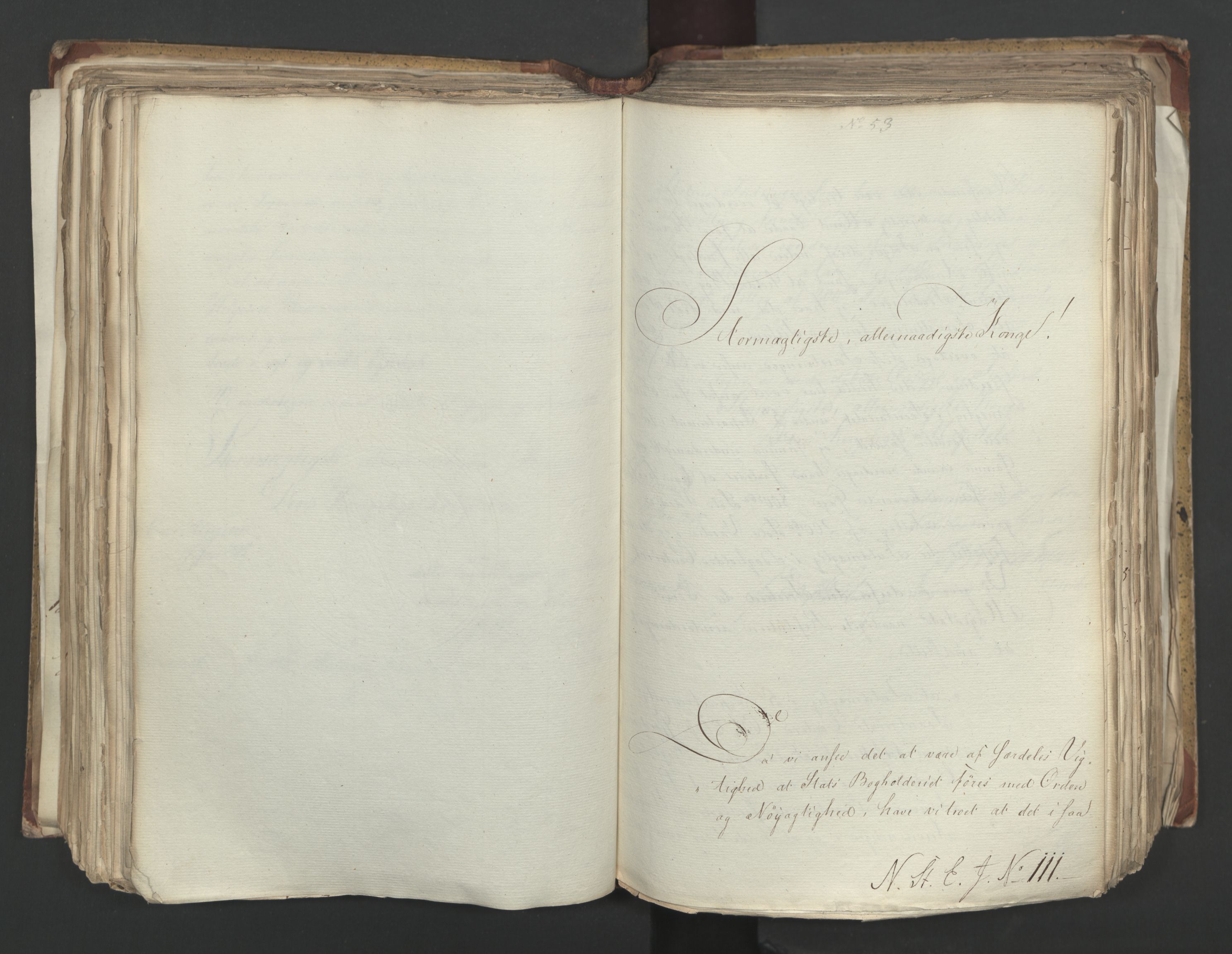 Statsrådsavdelingen i Stockholm, RA/S-1003/D/Da/L0001: Regjeringsinnstillinger nr. 1-262, 1814-1815, s. 237