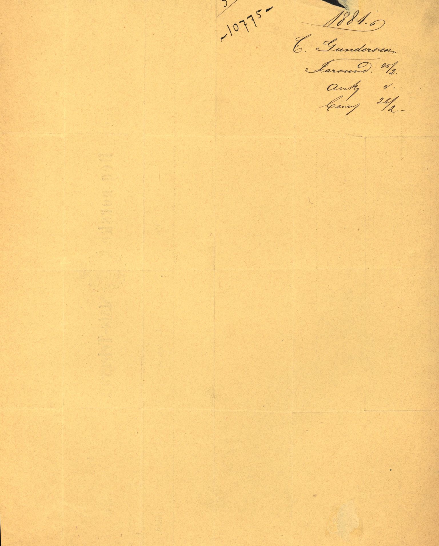 Pa 63 - Østlandske skibsassuranceforening, VEMU/A-1079/G/Ga/L0014/0002: Havaridokumenter / Mjølner, Minerva, Mandarin, Mexico, 1881, s. 17