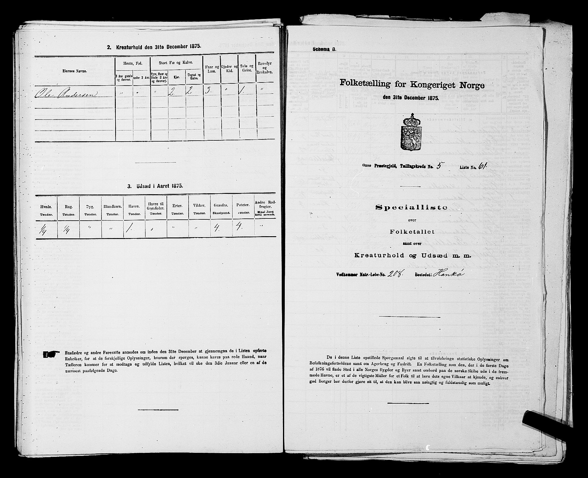 RA, Folketelling 1875 for 0134P Onsøy prestegjeld, 1875, s. 1203