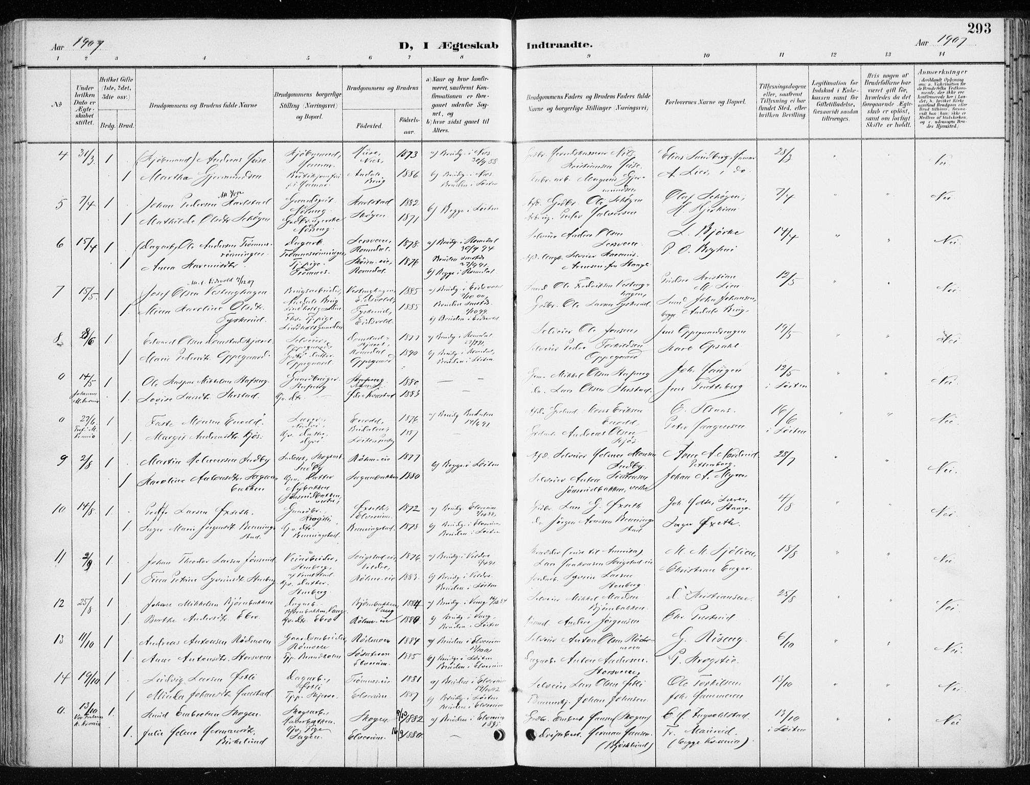 Løten prestekontor, AV/SAH-PREST-022/K/Ka/L0010: Ministerialbok nr. 10, 1892-1907, s. 293