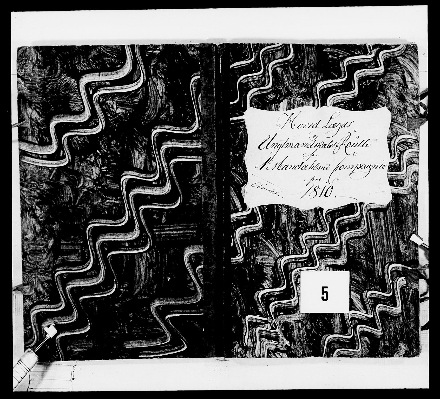 Generalitets- og kommissariatskollegiet, Det kongelige norske kommissariatskollegium, AV/RA-EA-5420/E/Eh/L0111: Vesterlenske nasjonale infanteriregiment, 1810, s. 192