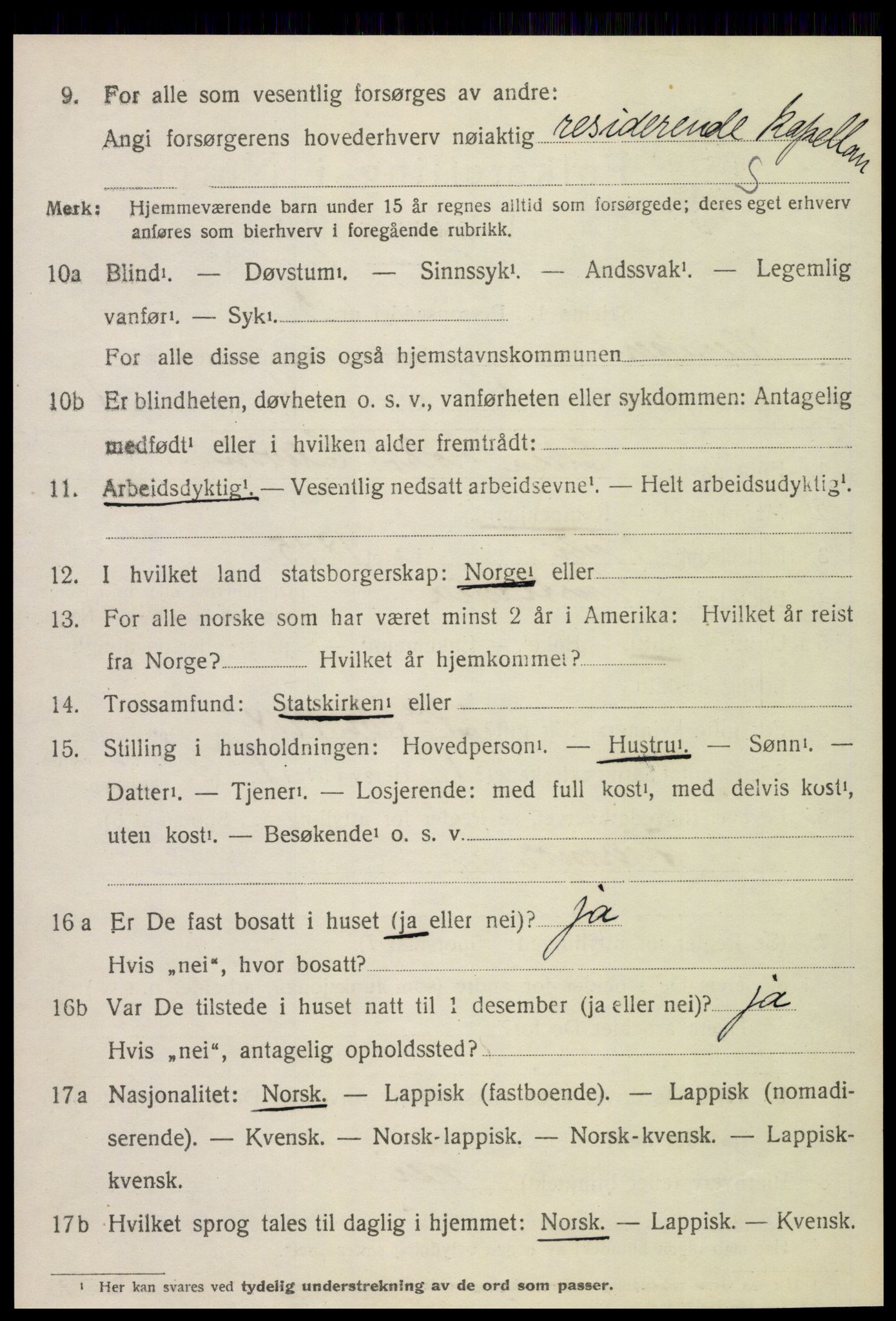 SAT, Folketelling 1920 for 1711 Meråker herred, 1920, s. 1337