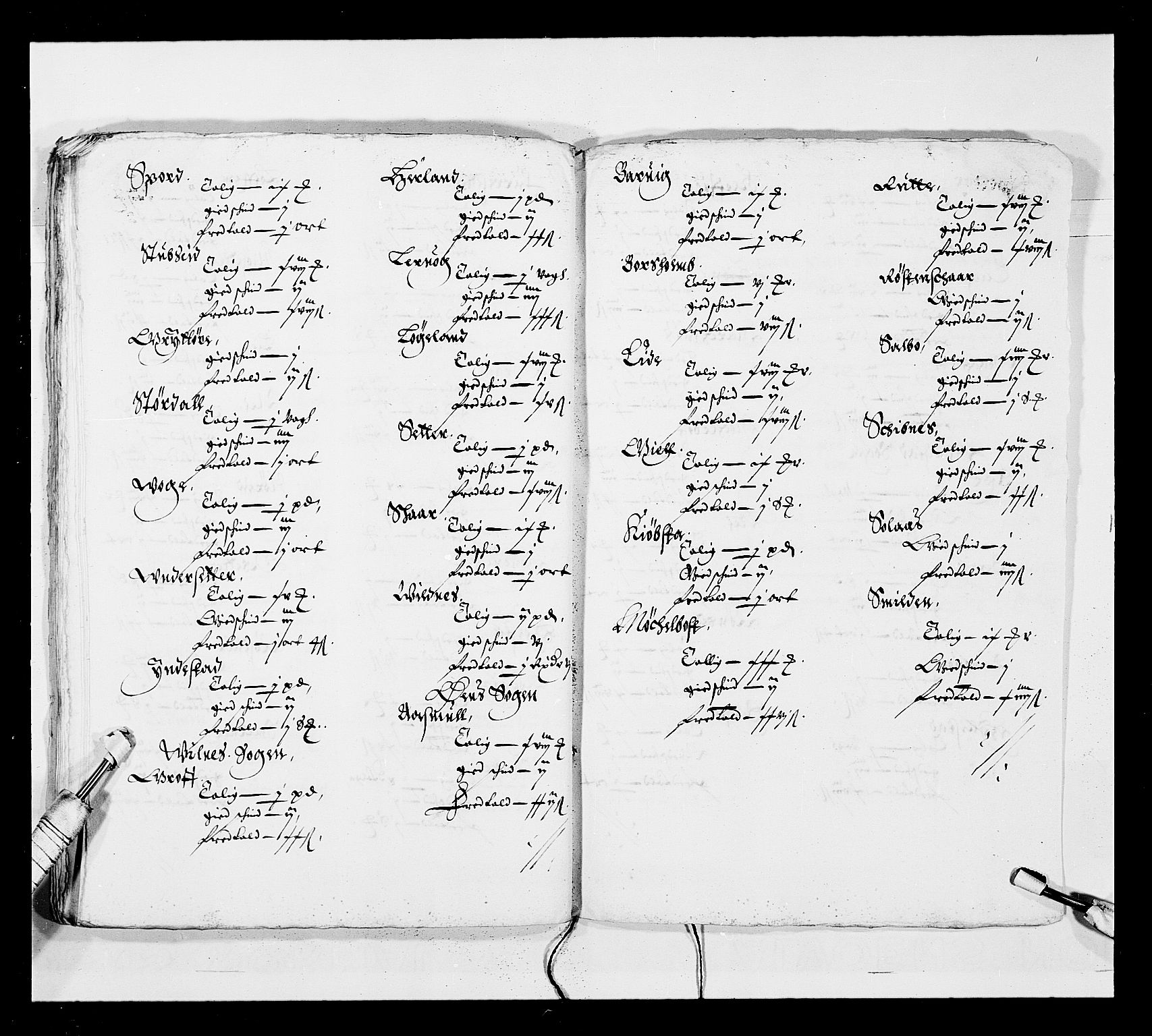 Stattholderembetet 1572-1771, RA/EA-2870/Ek/L0026/0001: Jordebøker 1633-1658: / Jordebøker for Bergenhus len, 1646-1647, s. 228