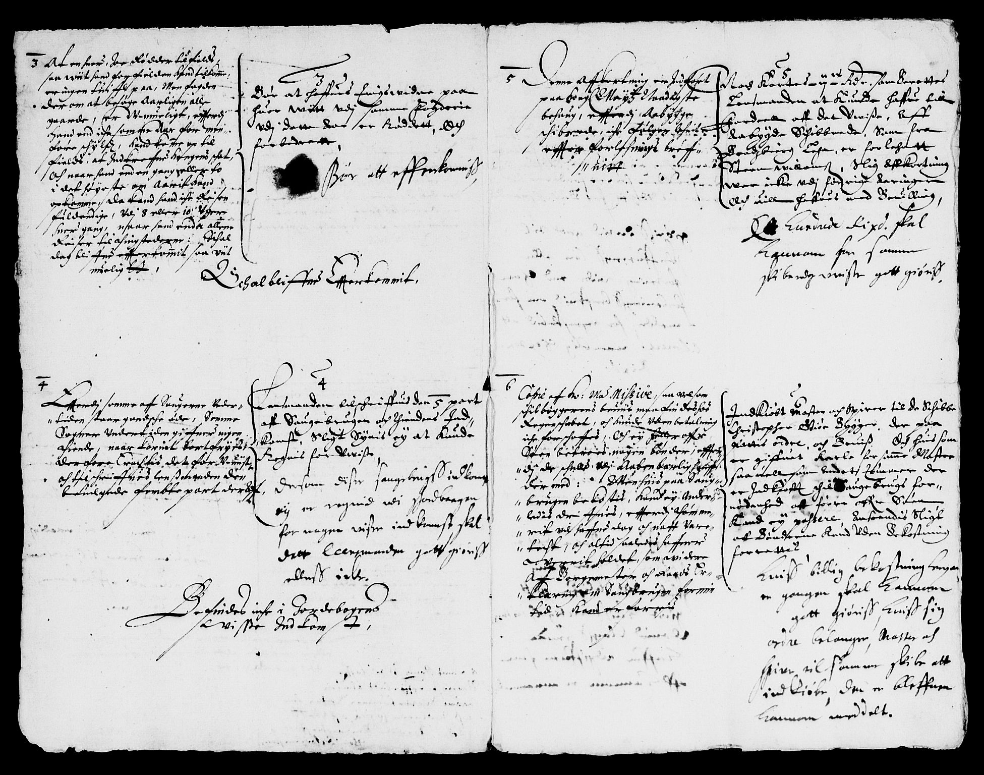 Rentekammeret inntil 1814, Reviderte regnskaper, Lensregnskaper, AV/RA-EA-5023/R/Rb/Rbp/L0028: Bratsberg len, 1642-1644