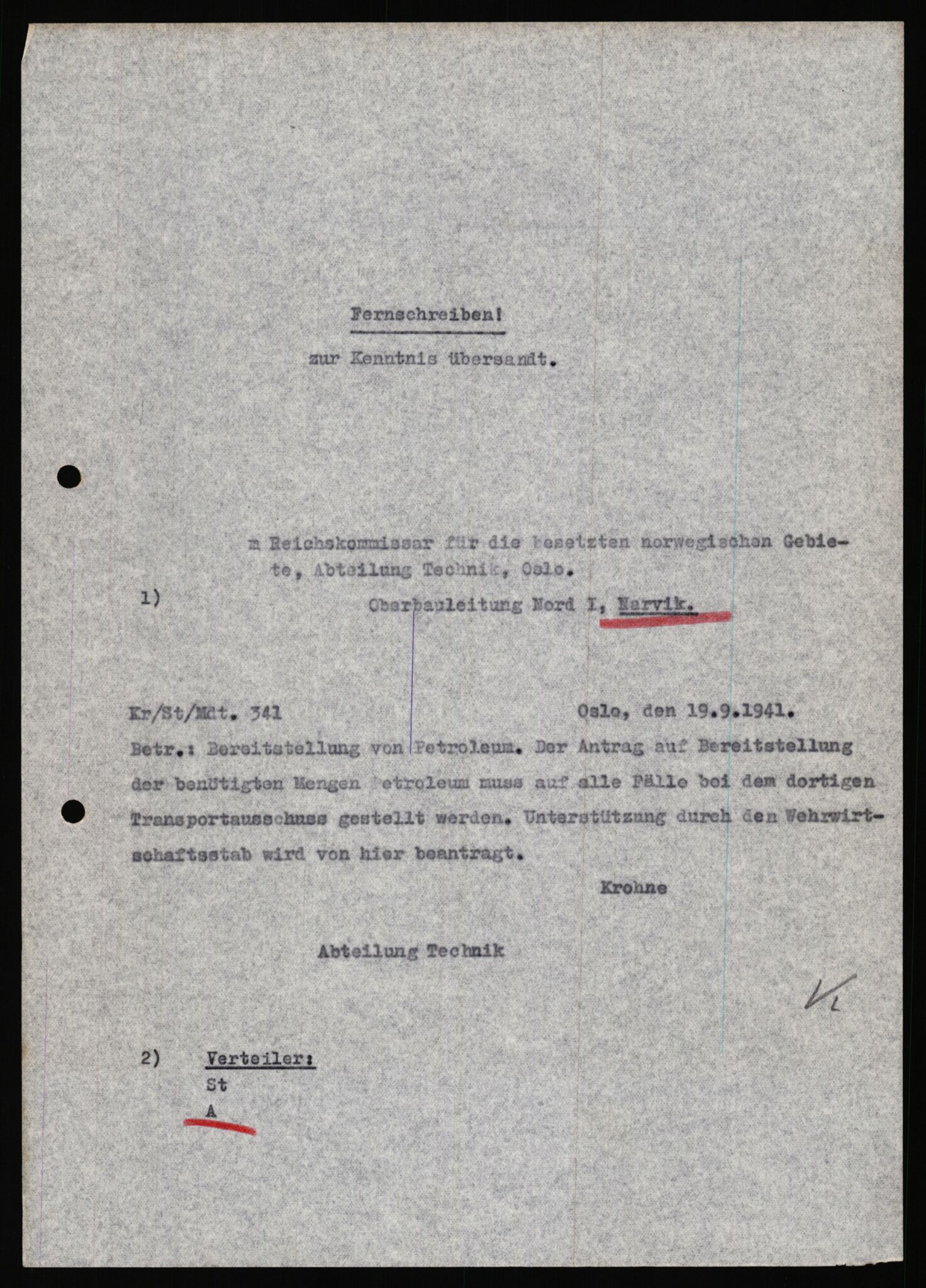 Tyske arkiver, Organisation Todt (OT), Einsatzgruppe Wiking, AV/RA-RAFA-2188/2/B/Bb/L0006: Korrespondanse med Kriegsmarine, 1940-1941, s. 38