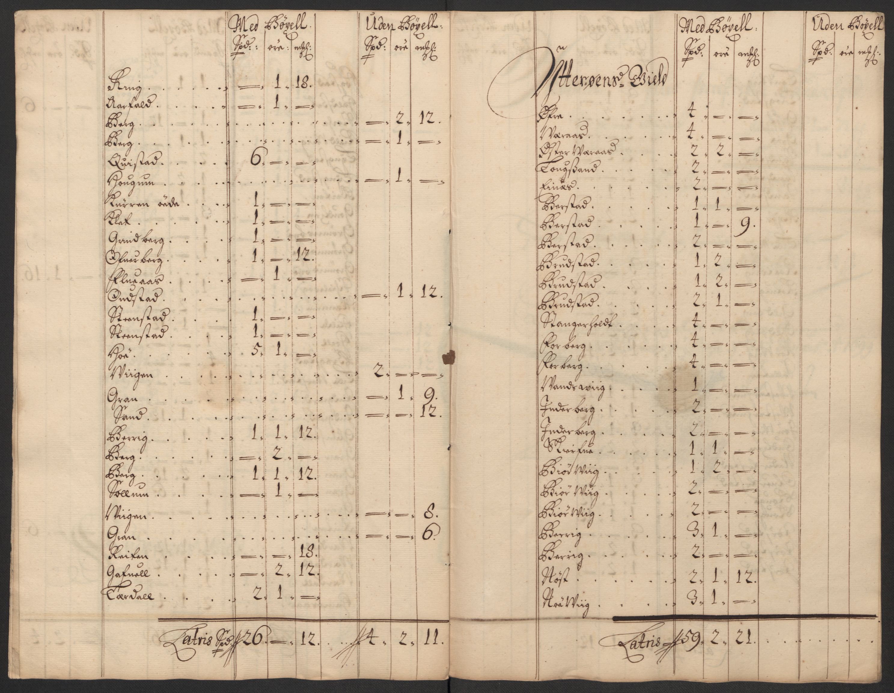 Rentekammeret inntil 1814, Reviderte regnskaper, Fogderegnskap, RA/EA-4092/R63/L4310: Fogderegnskap Inderøy, 1698-1699, s. 296