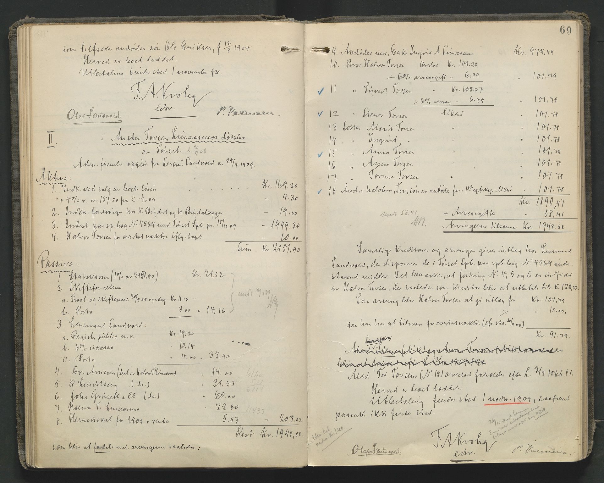 Nord-Østerdal tingrett, AV/SAH-TING-020/J/Jd/L0006: Skifteutlodningsprotokoll, 1907-1920, s. 69