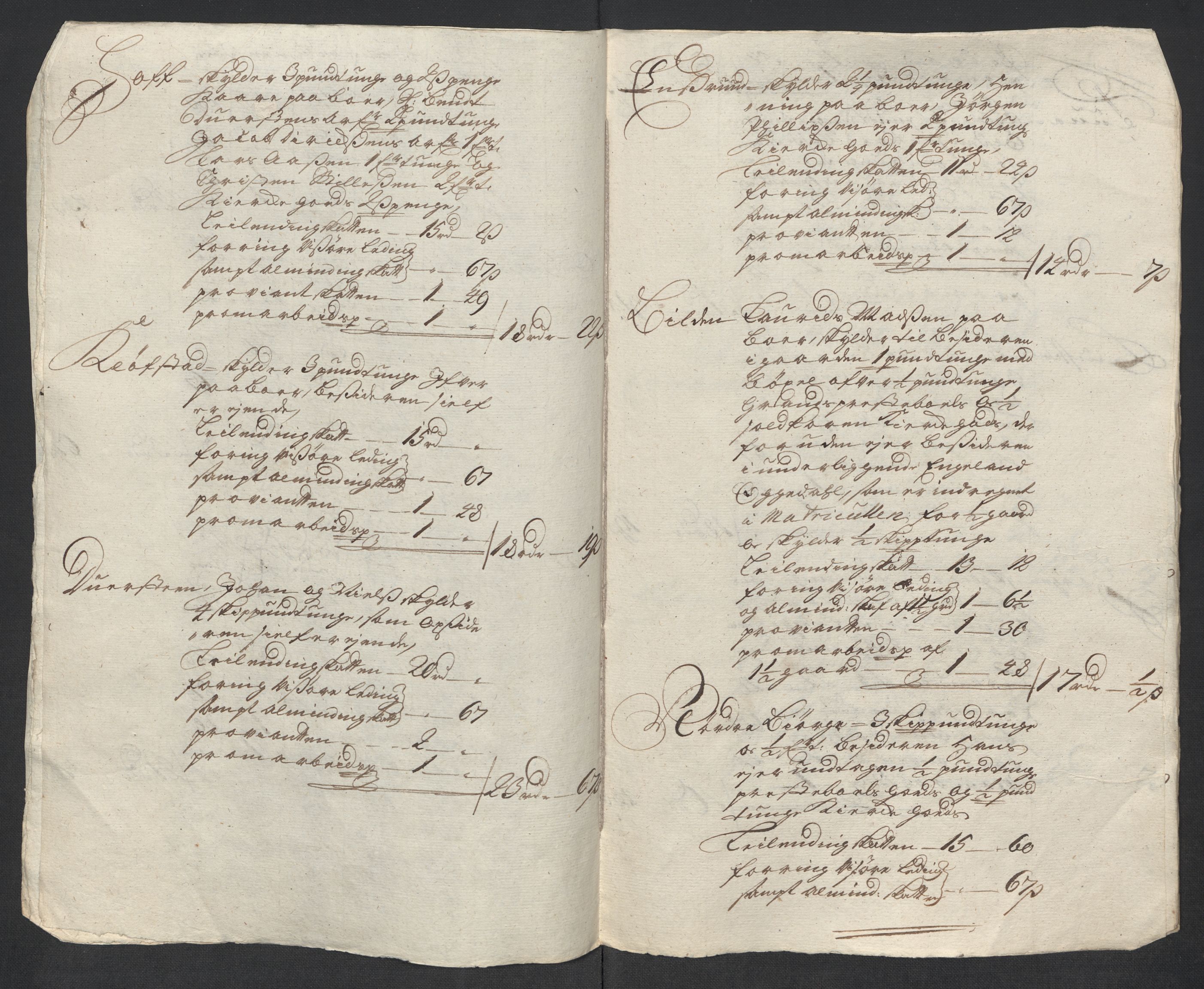Rentekammeret inntil 1814, Reviderte regnskaper, Fogderegnskap, RA/EA-4092/R18/L1309: Fogderegnskap Hadeland, Toten og Valdres, 1712, s. 322