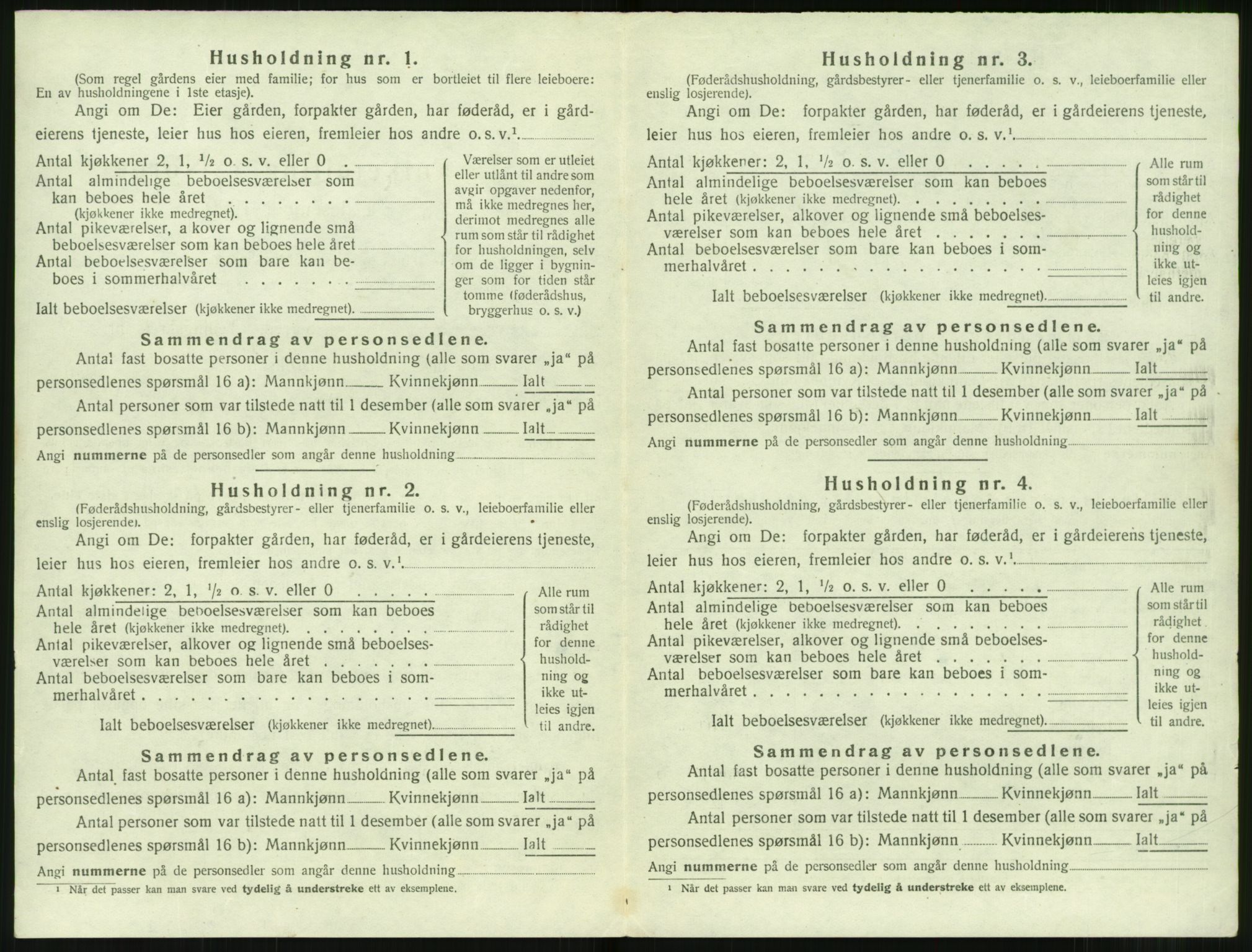 SAT, Folketelling 1920 for 1523 Sunnylven herred, 1920, s. 601