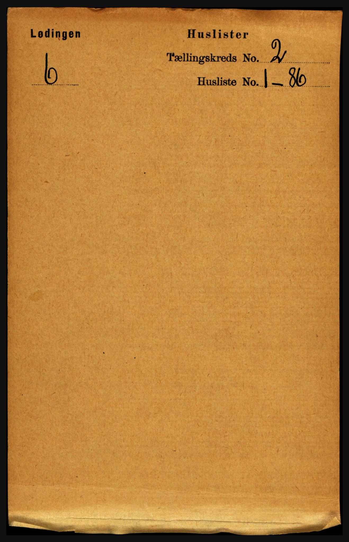 RA, Folketelling 1891 for 1851 Lødingen herred, 1891, s. 646