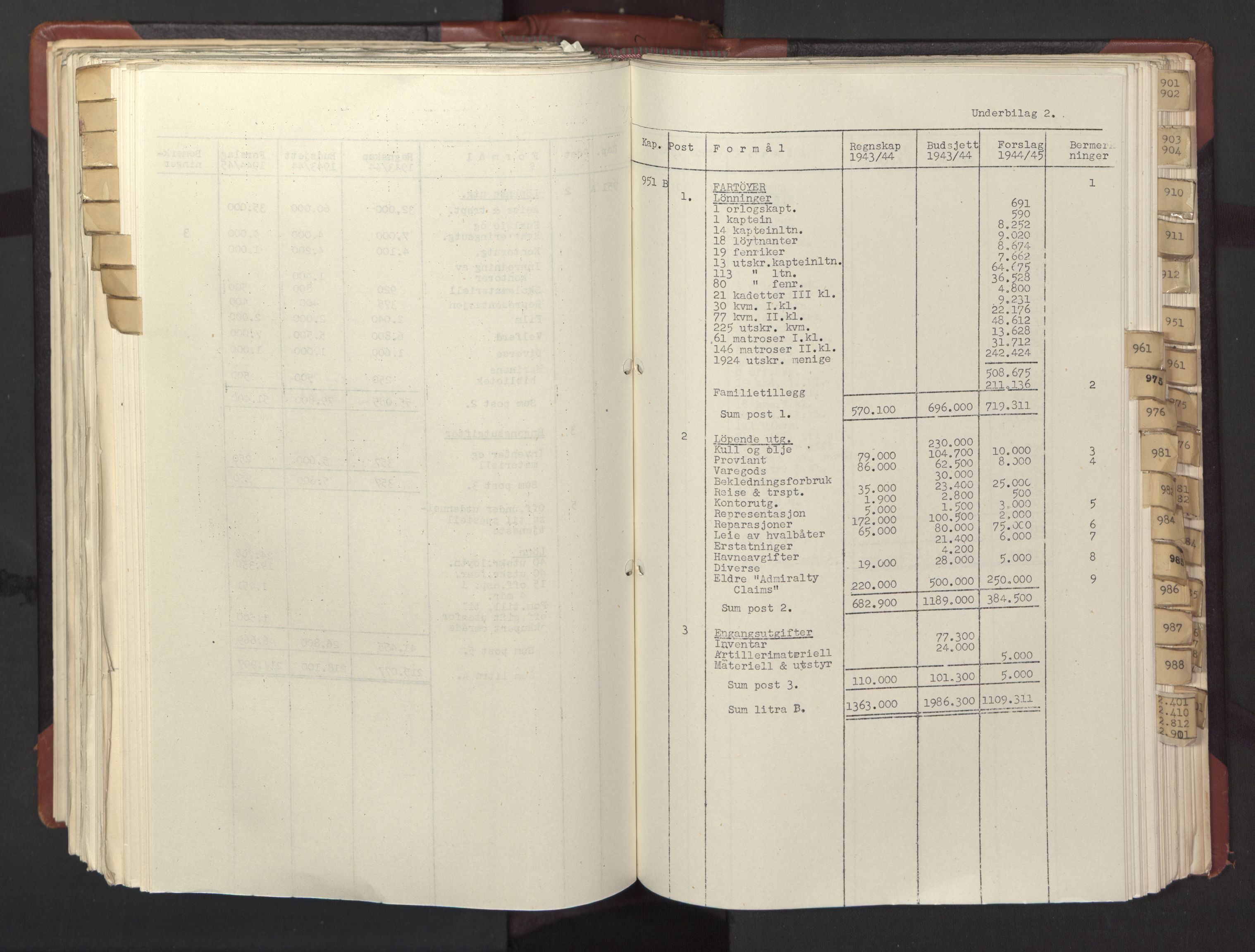 Statsrådssekretariatet, AV/RA-S-1001/A/Ac/L0126: Kgl. res. 12/1-25/5, 1945, s. 444