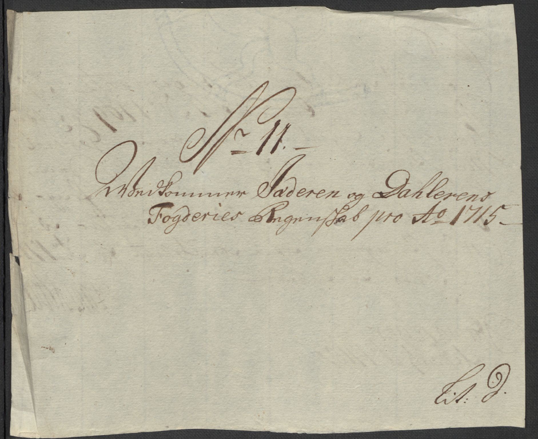 Rentekammeret inntil 1814, Reviderte regnskaper, Fogderegnskap, AV/RA-EA-4092/R46/L2740: Fogderegnskap Jæren og Dalane, 1715-1716, s. 59