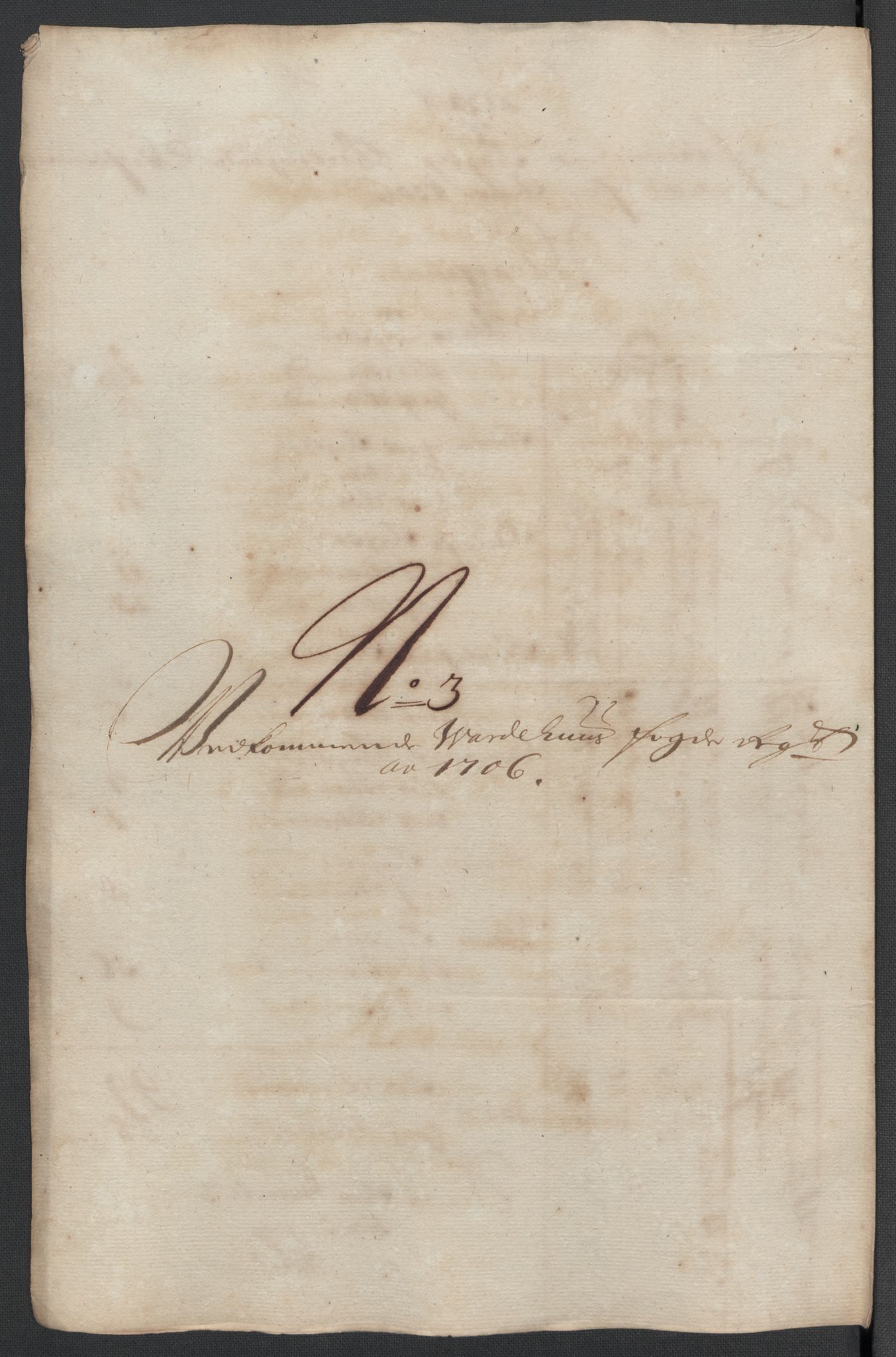 Rentekammeret inntil 1814, Reviderte regnskaper, Fogderegnskap, AV/RA-EA-4092/R69/L4853: Fogderegnskap Finnmark/Vardøhus, 1705-1706, s. 184