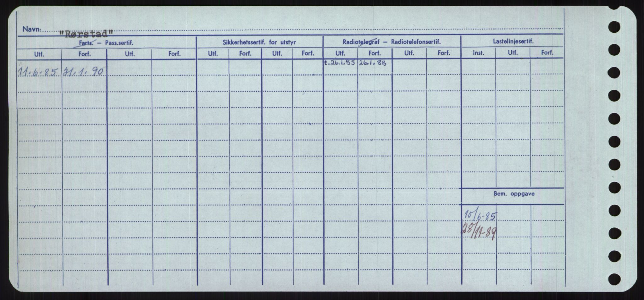 Sjøfartsdirektoratet med forløpere, Skipsmålingen, RA/S-1627/H/Ha/L0004/0002: Fartøy, Mas-R / Fartøy, Odin-R, s. 984