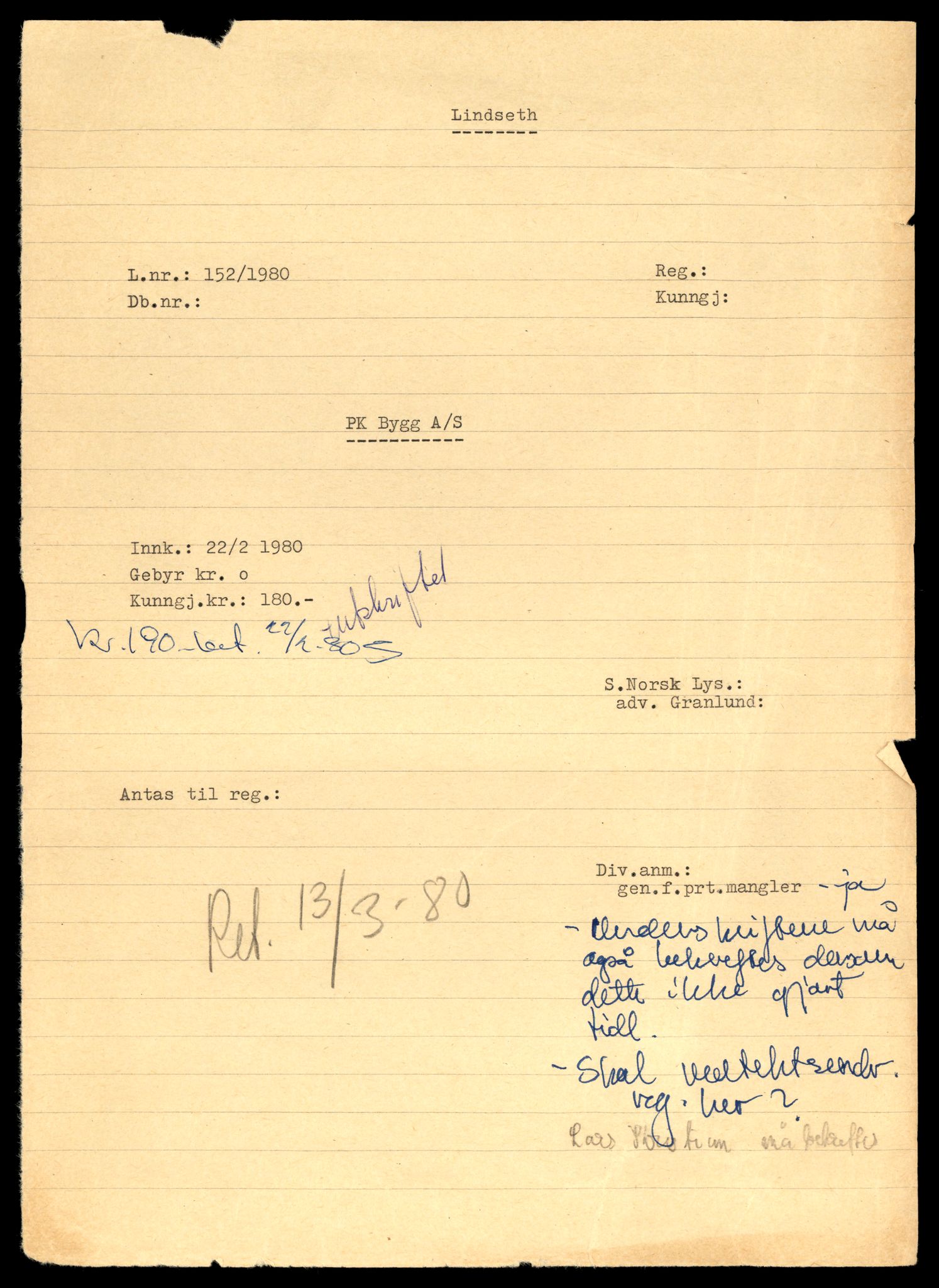 Asker og Bærum tingrett, AV/SAT-A-10379/K/Kf/L0007: Enkeltmannsforetak, aksjeselskap og andelslag, M - Å, 1980-1984, s. 1