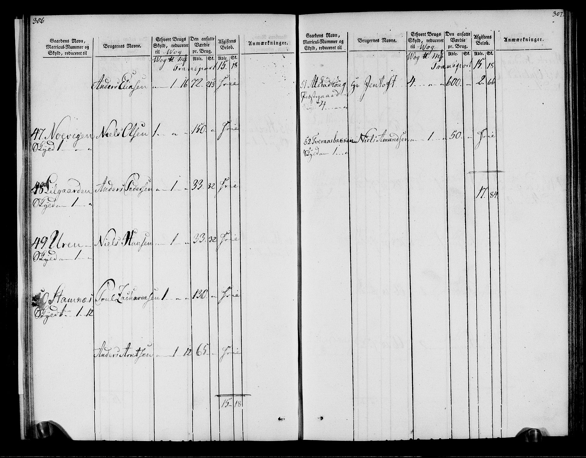 Rentekammeret inntil 1814, Realistisk ordnet avdeling, AV/RA-EA-4070/N/Ne/Nea/L0158: Helgeland fogderi. Oppebørselsregister, 1803-1804, s. 157